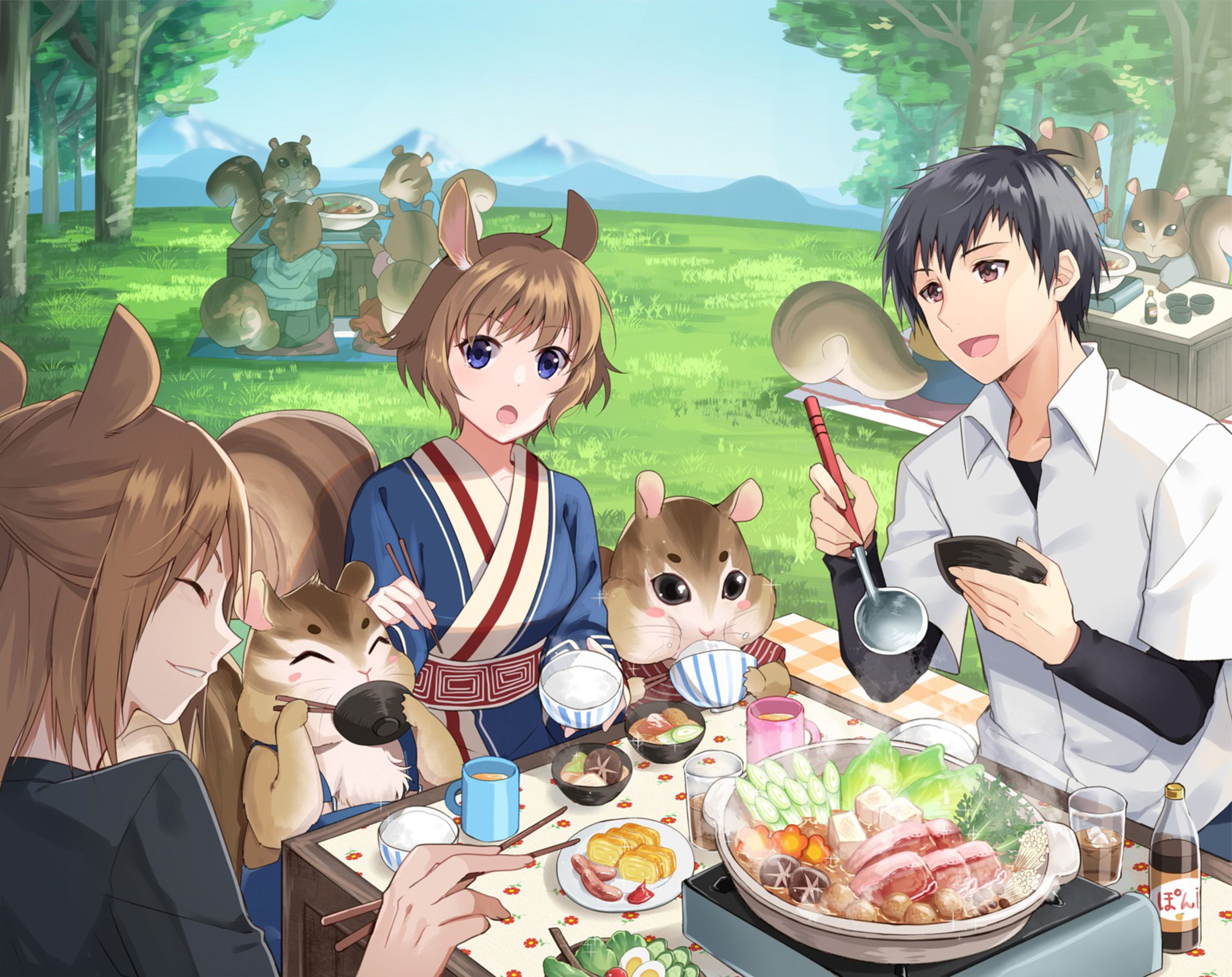 A Guide to Life in the Beastly Wilds V1 Illustration - Megumi Novel