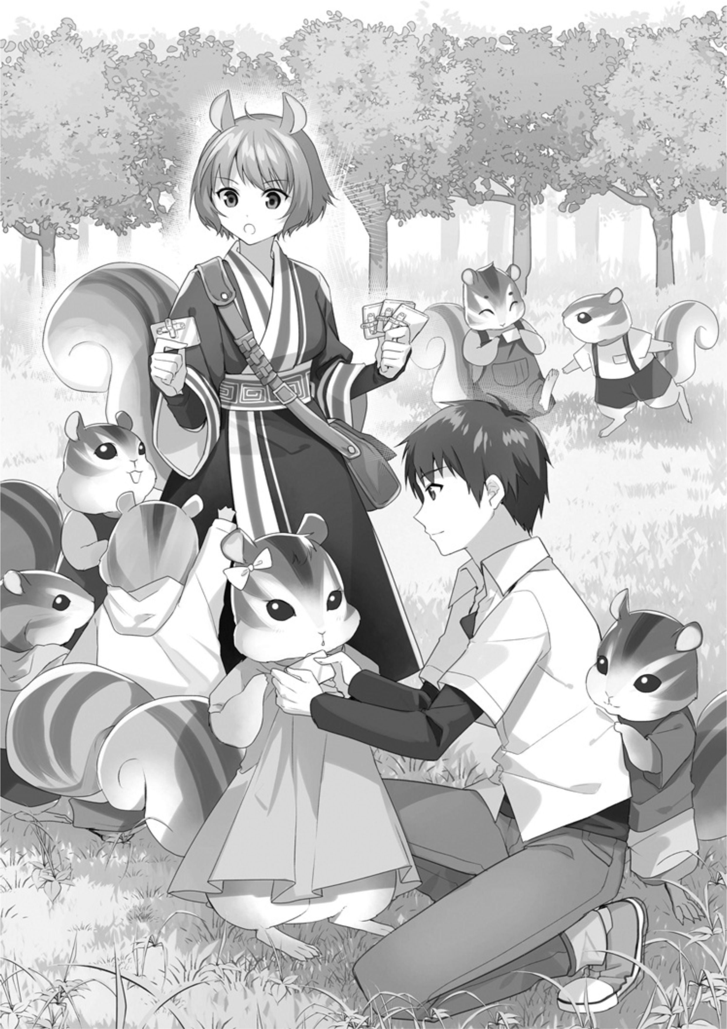 A Guide to Life in the Beastly Wilds V1 Illustration - Megumi Novel