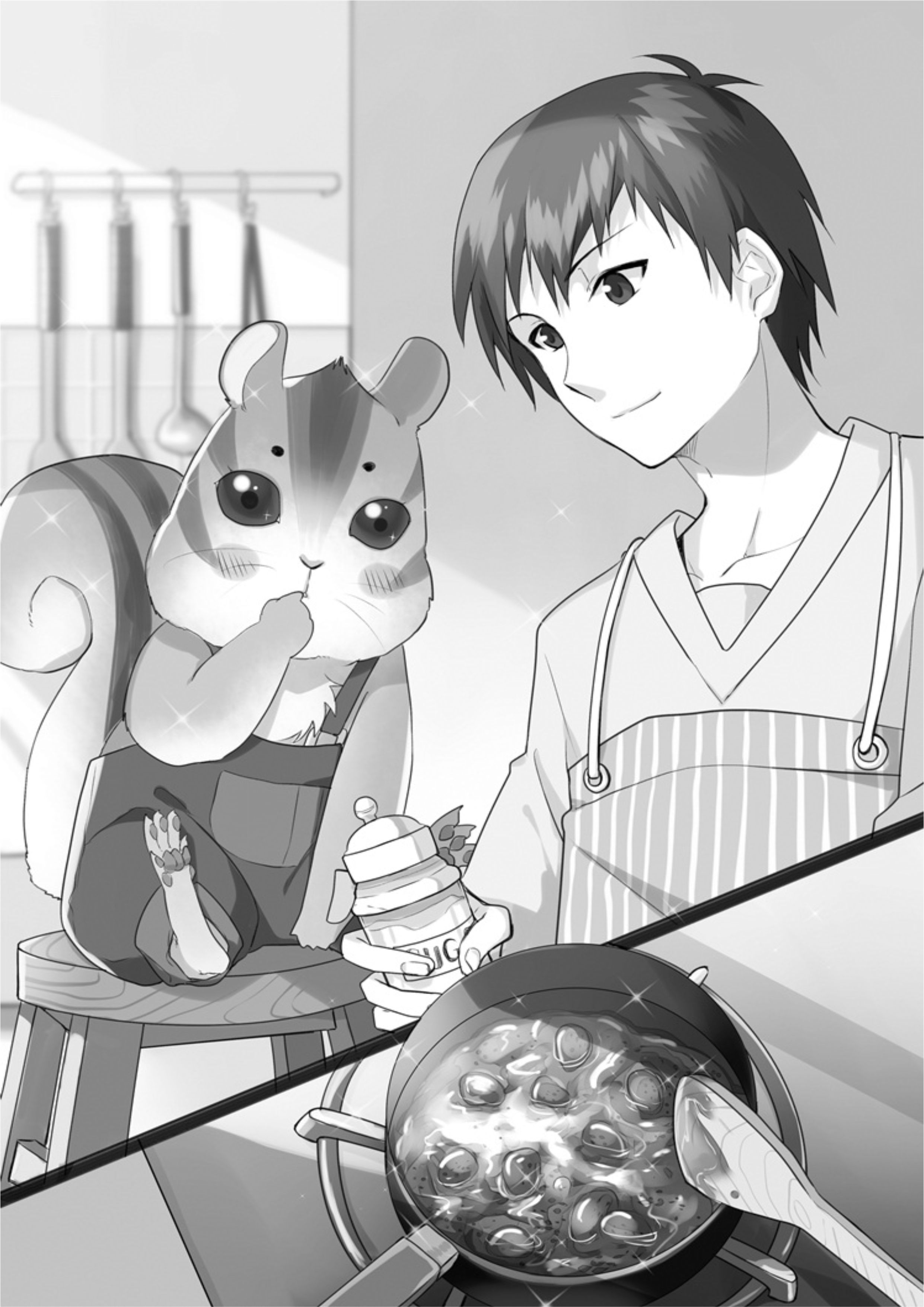 A Guide to Life in the Beastly Wilds V1 Illustration - Megumi Novel