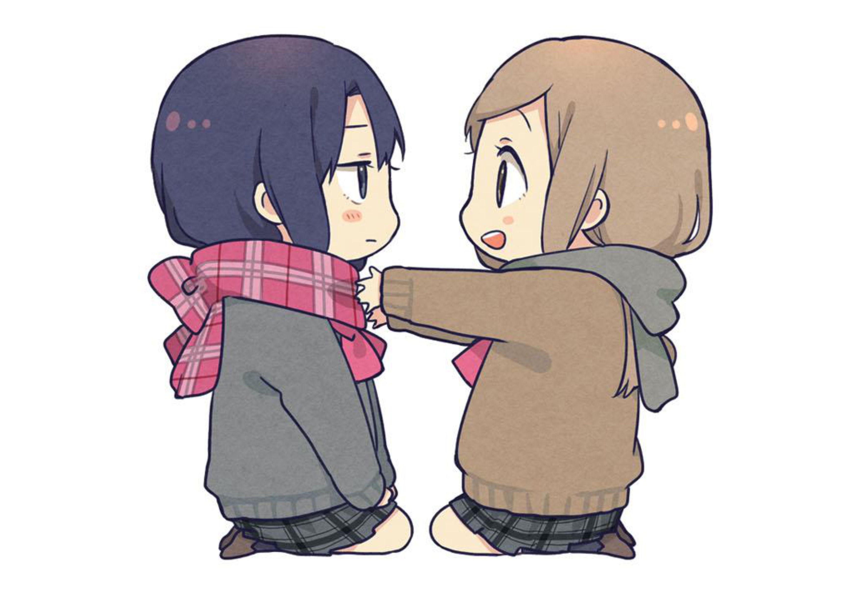 Adachi to Shimamura V2 Illustration - Megumi Novel