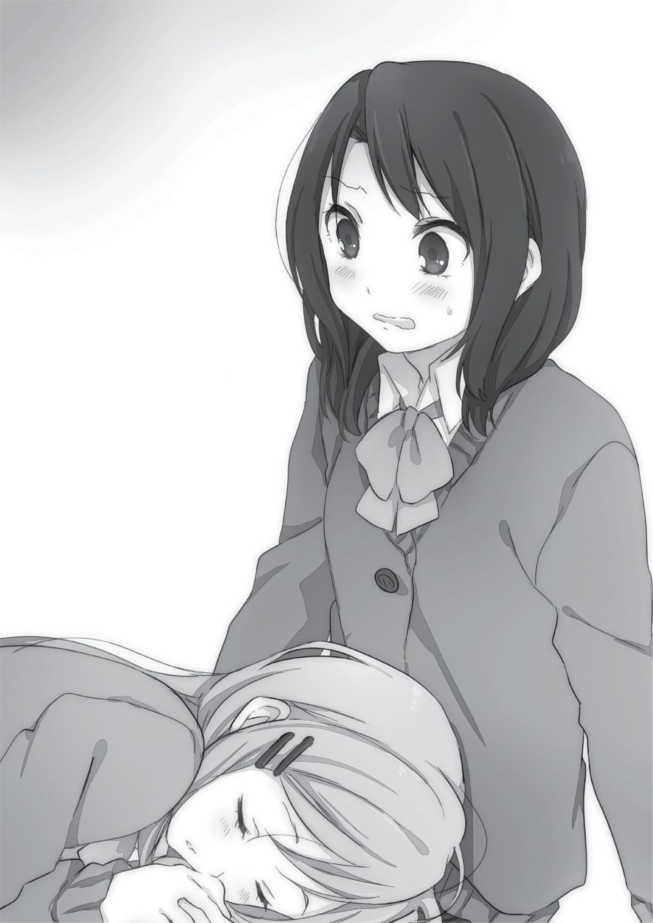 Adachi to Shimamura V2 Illustration - Megumi Novel