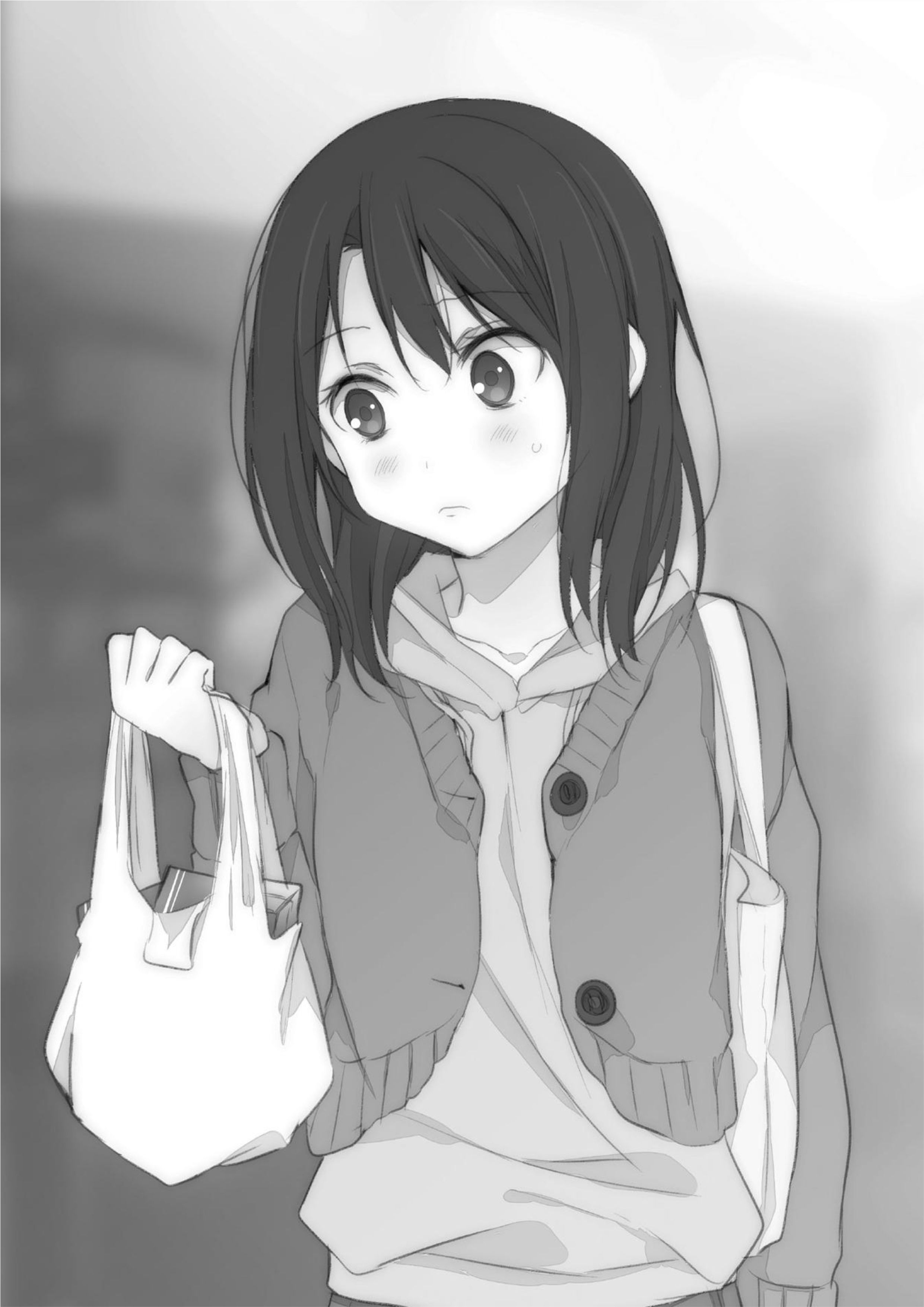 Adachi to Shimamura V3 Illustration - Megumi Novel