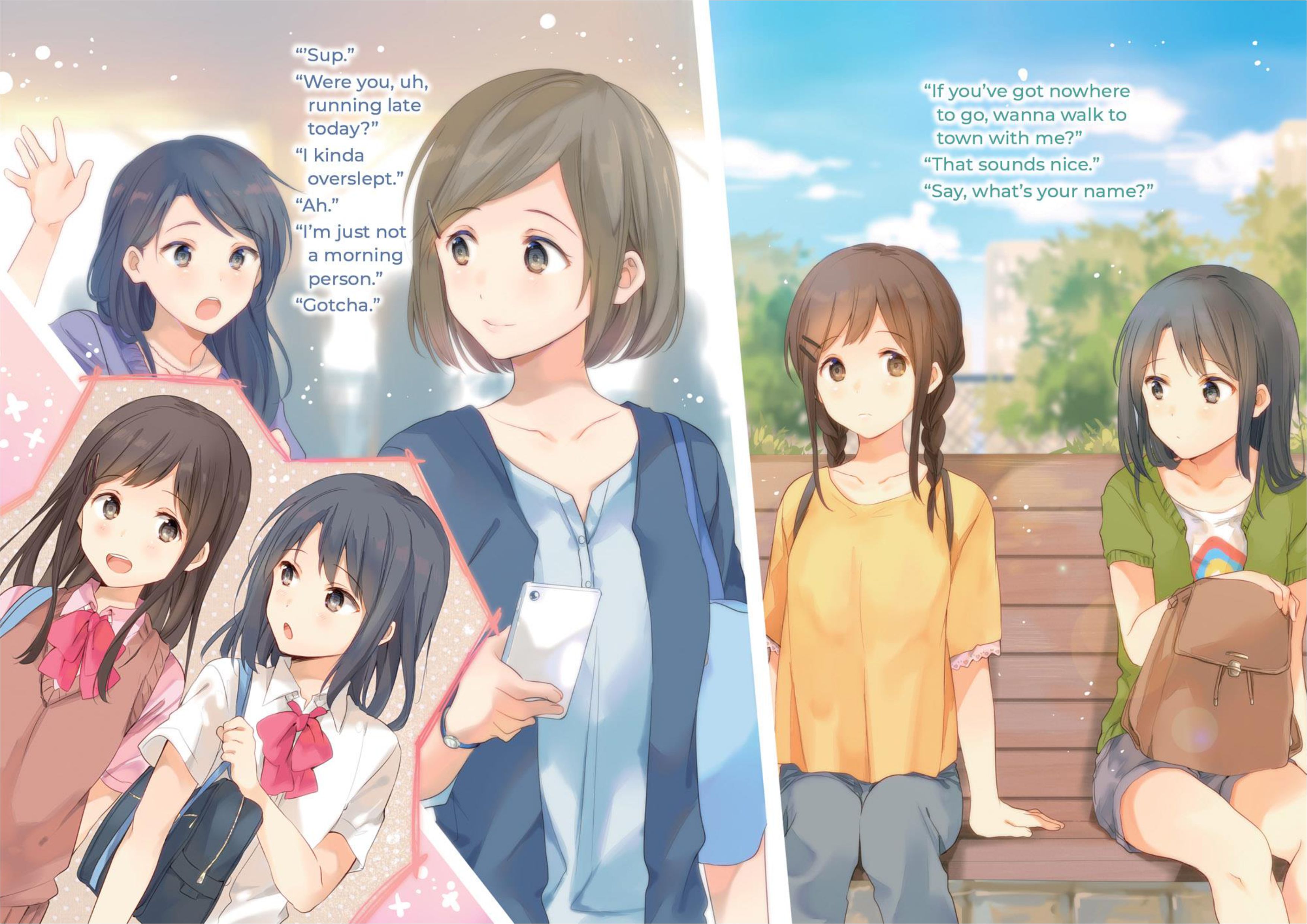 Adachi to Shimamura V7 Illustration - Megumi Novel