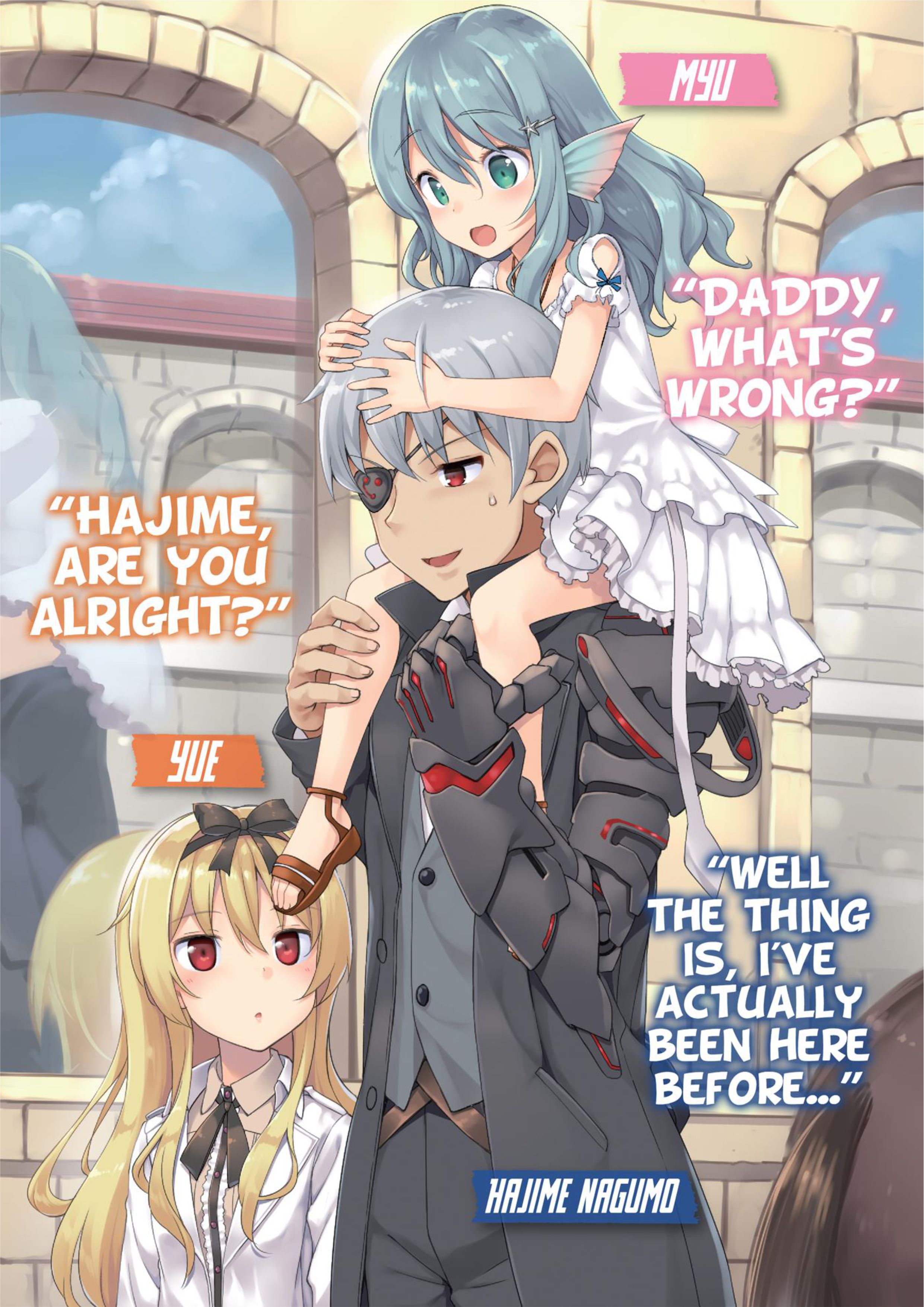 Arifureta Shokugyou de Sekai Saikyou V4 Illustration - Megumi Novel