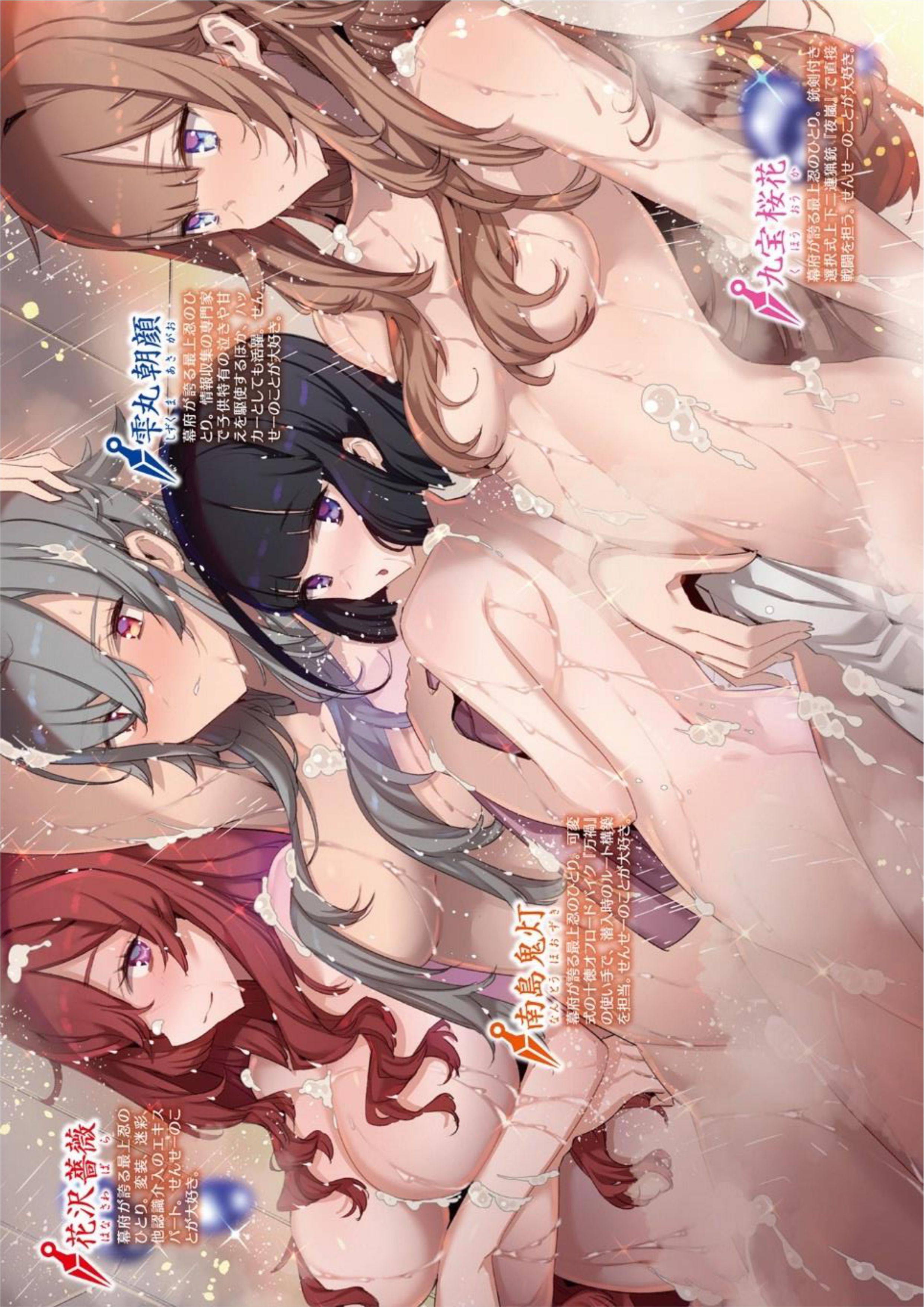 Bishojo KUNOICHI chan V1 Illustration - Megumi Novel