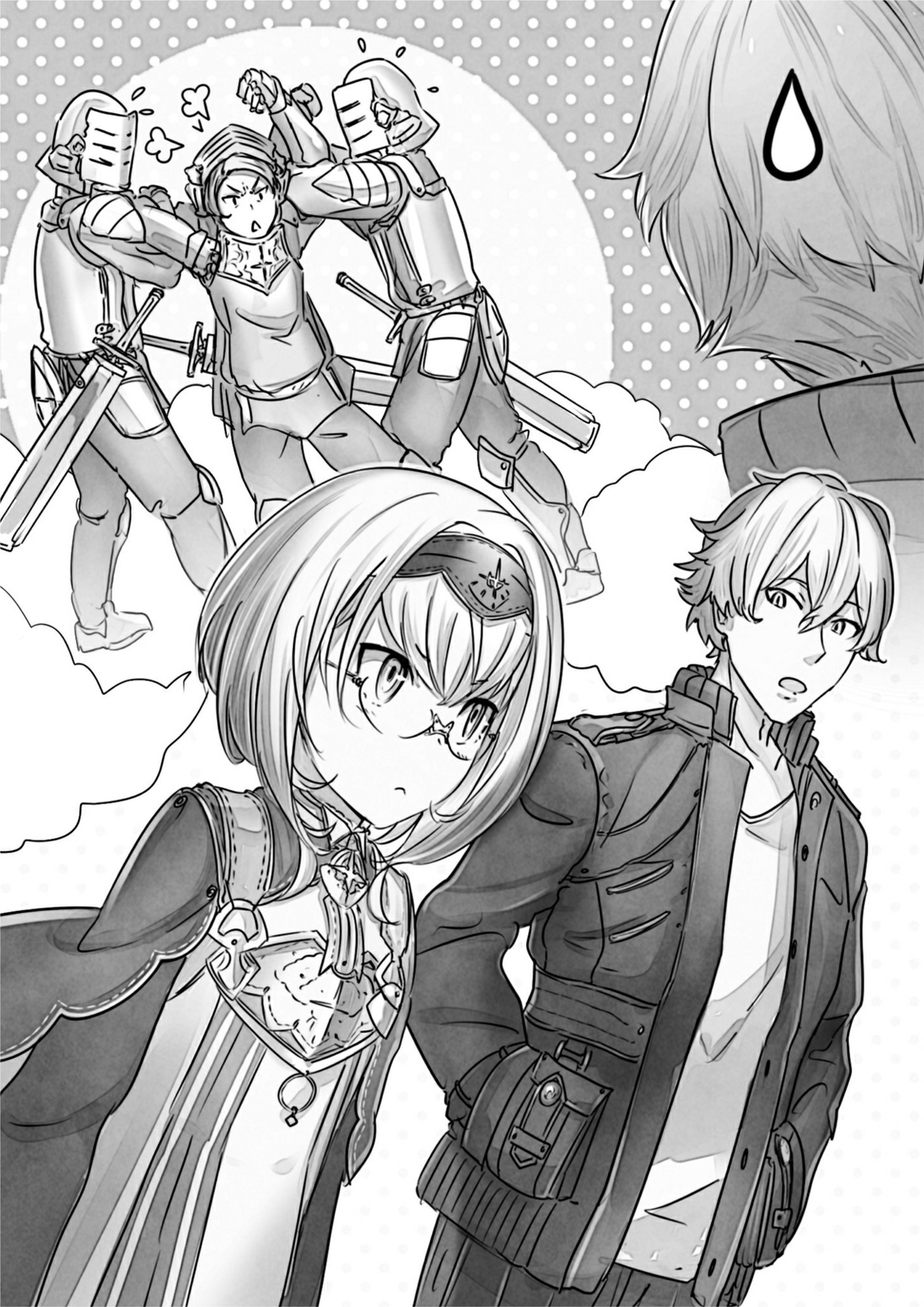 Bluesteel Blasphemer V3 Illustration - Megumi Novel