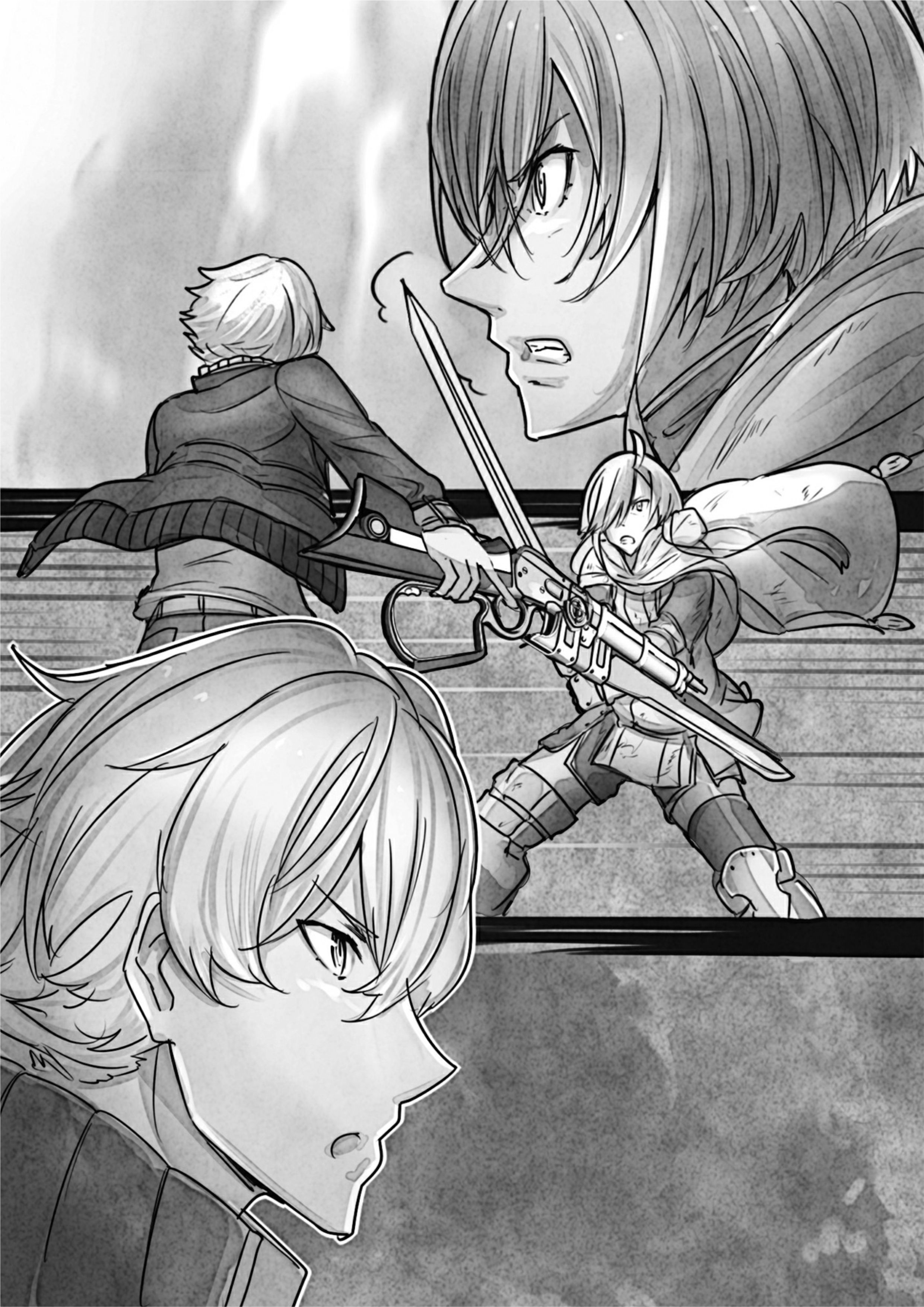 Bluesteel Blasphemer V3 Illustration - Megumi Novel