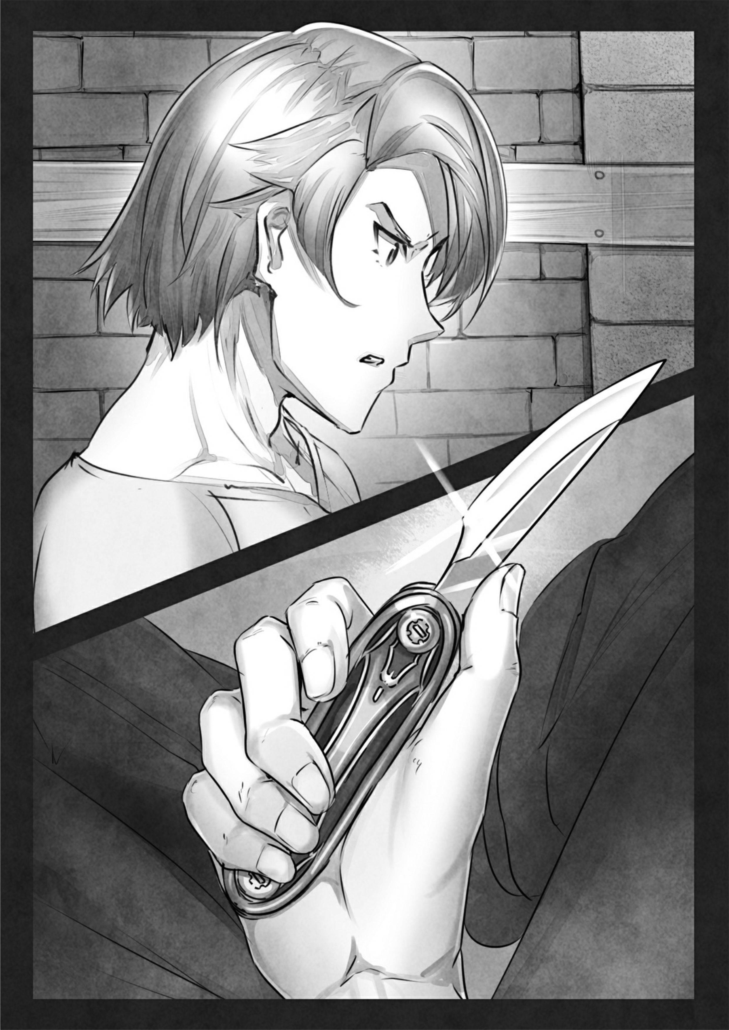 Bluesteel Blasphemer V3 Illustration - Megumi Novel