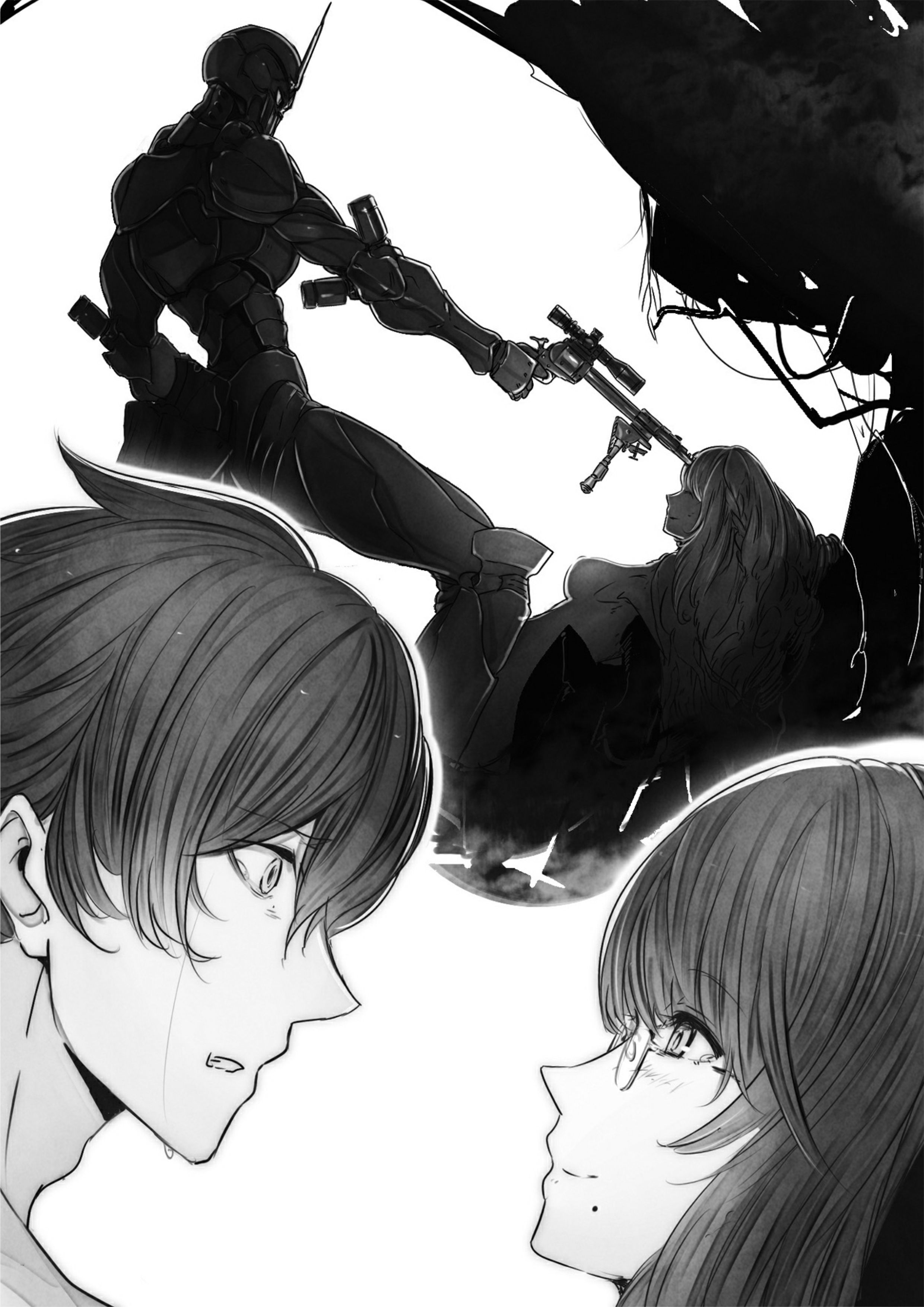 Bluesteel Blasphemer V4 Illustration - Megumi Novel