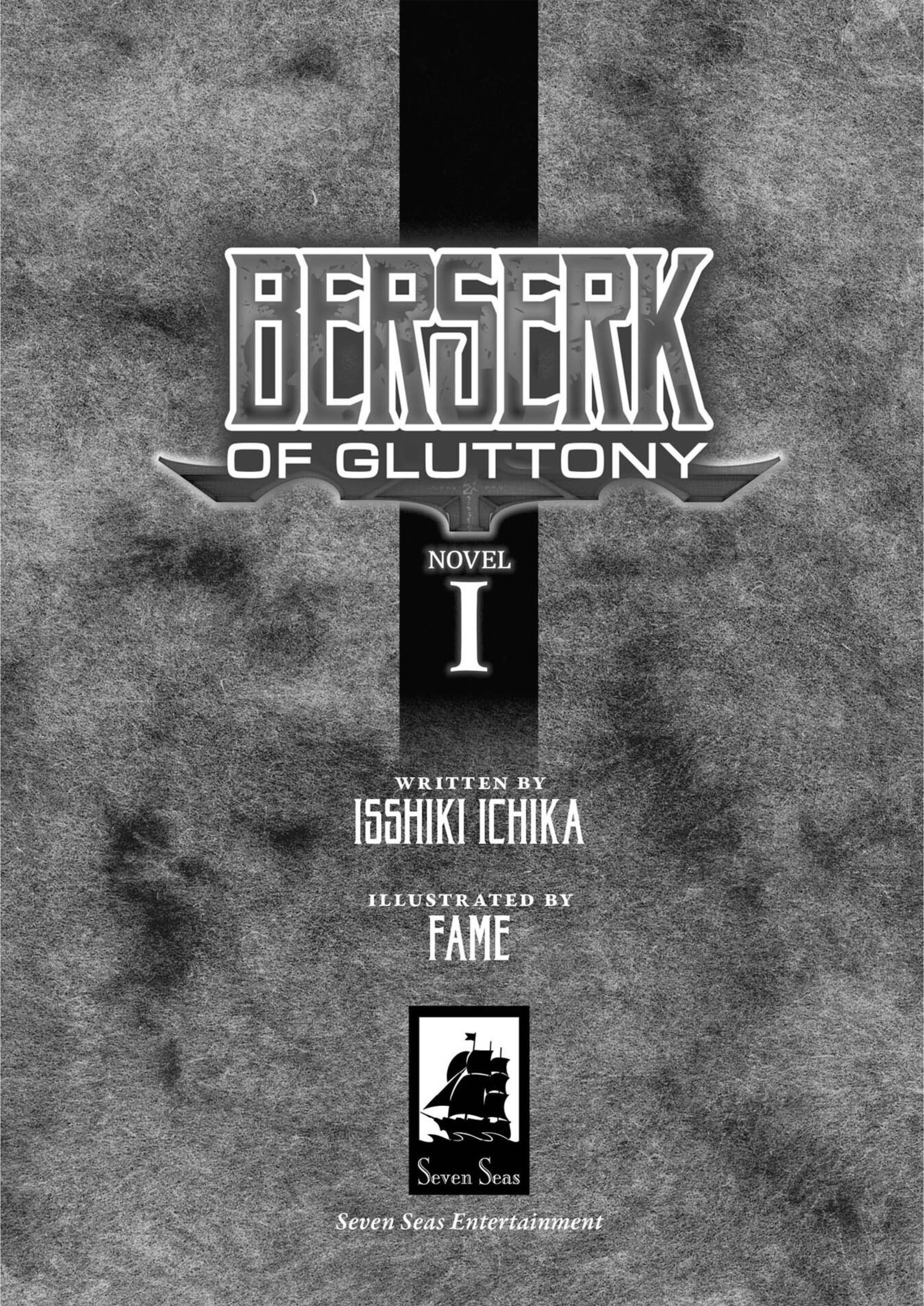 Boushoku no Berserk V1 Official Illustration - Megumi Novel