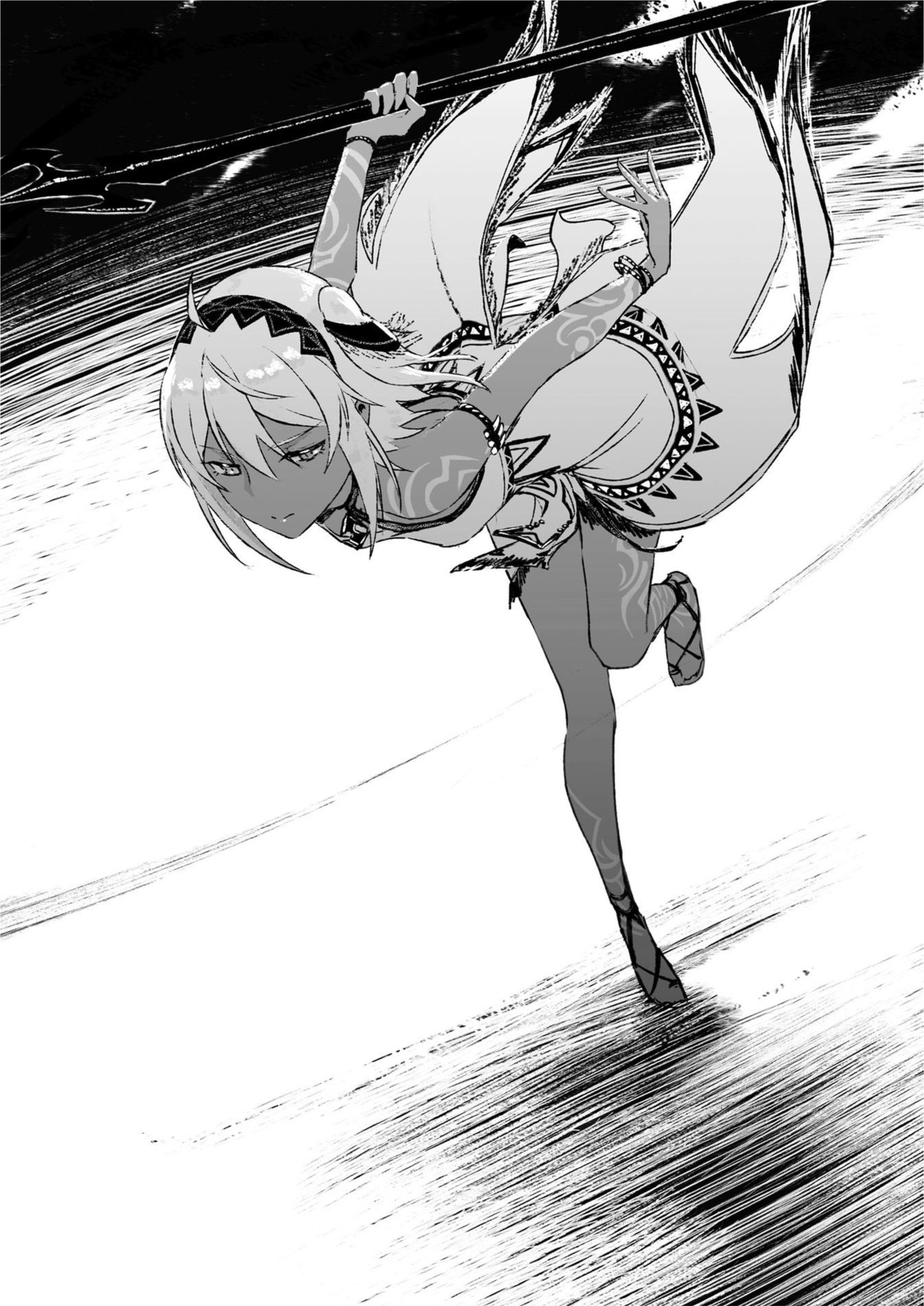 Boushoku no Berserk V2 Official Illustration - Megumi Novel