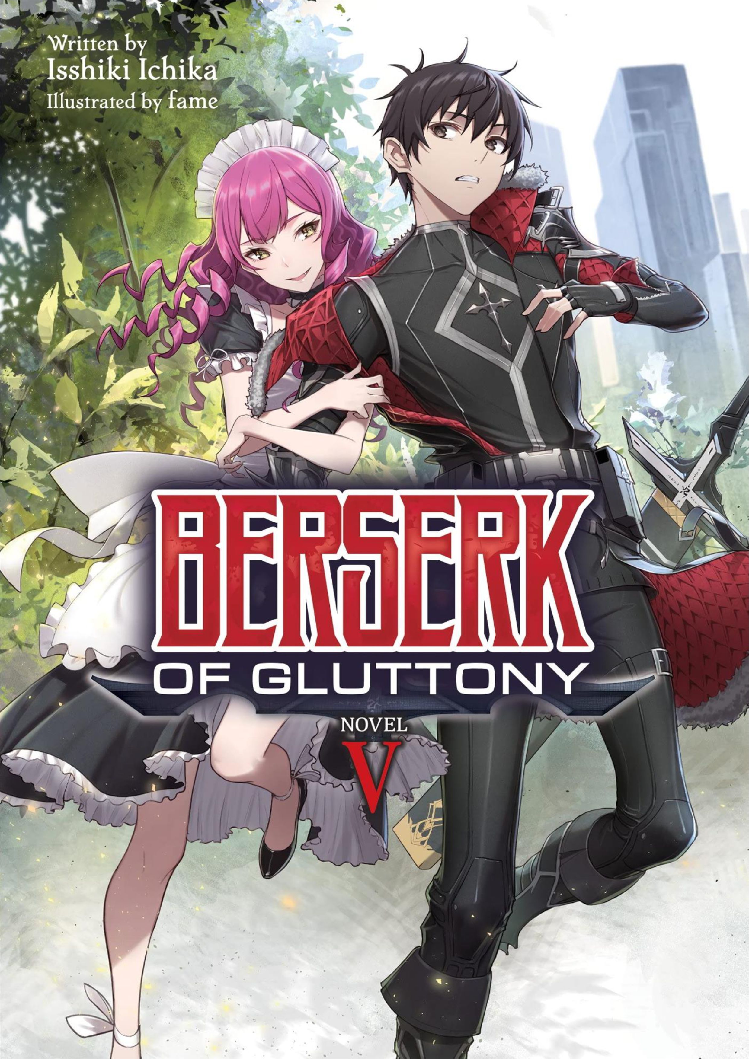 Boushoku no Berserk V5 Official Illustration - Megumi Novel