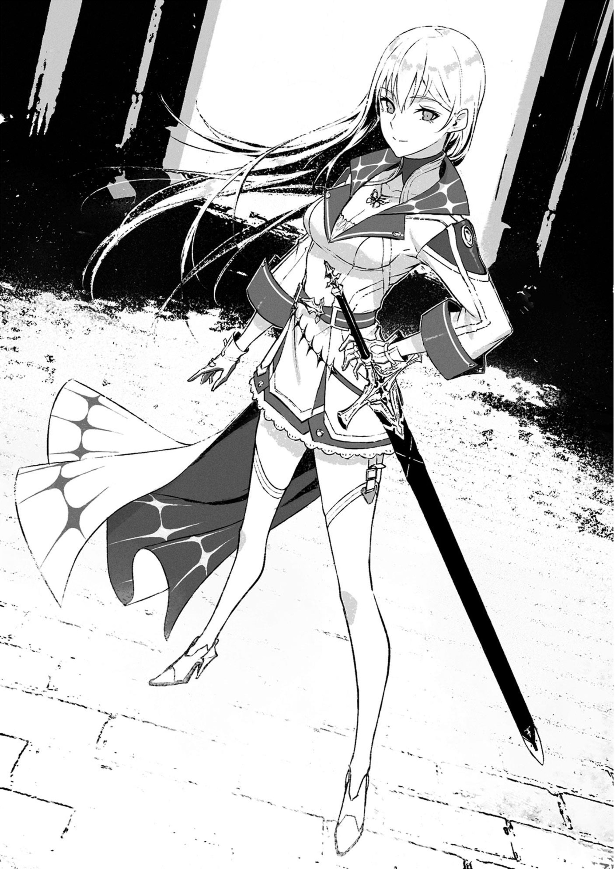 Boushoku no Berserk V5 Official Illustration - Megumi Novel