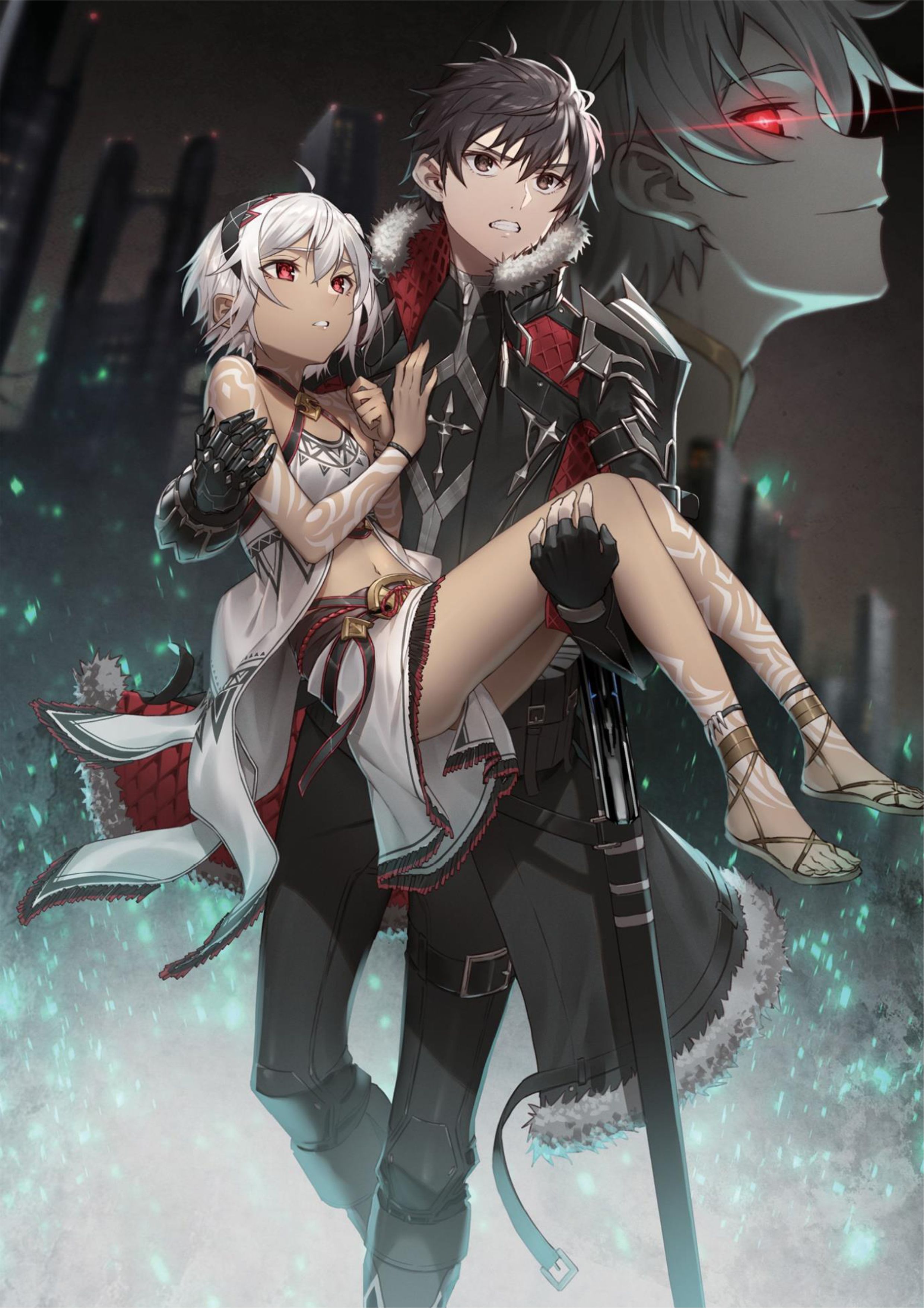 Boushoku no Berserk V7 Official Illustration - Megumi Novel