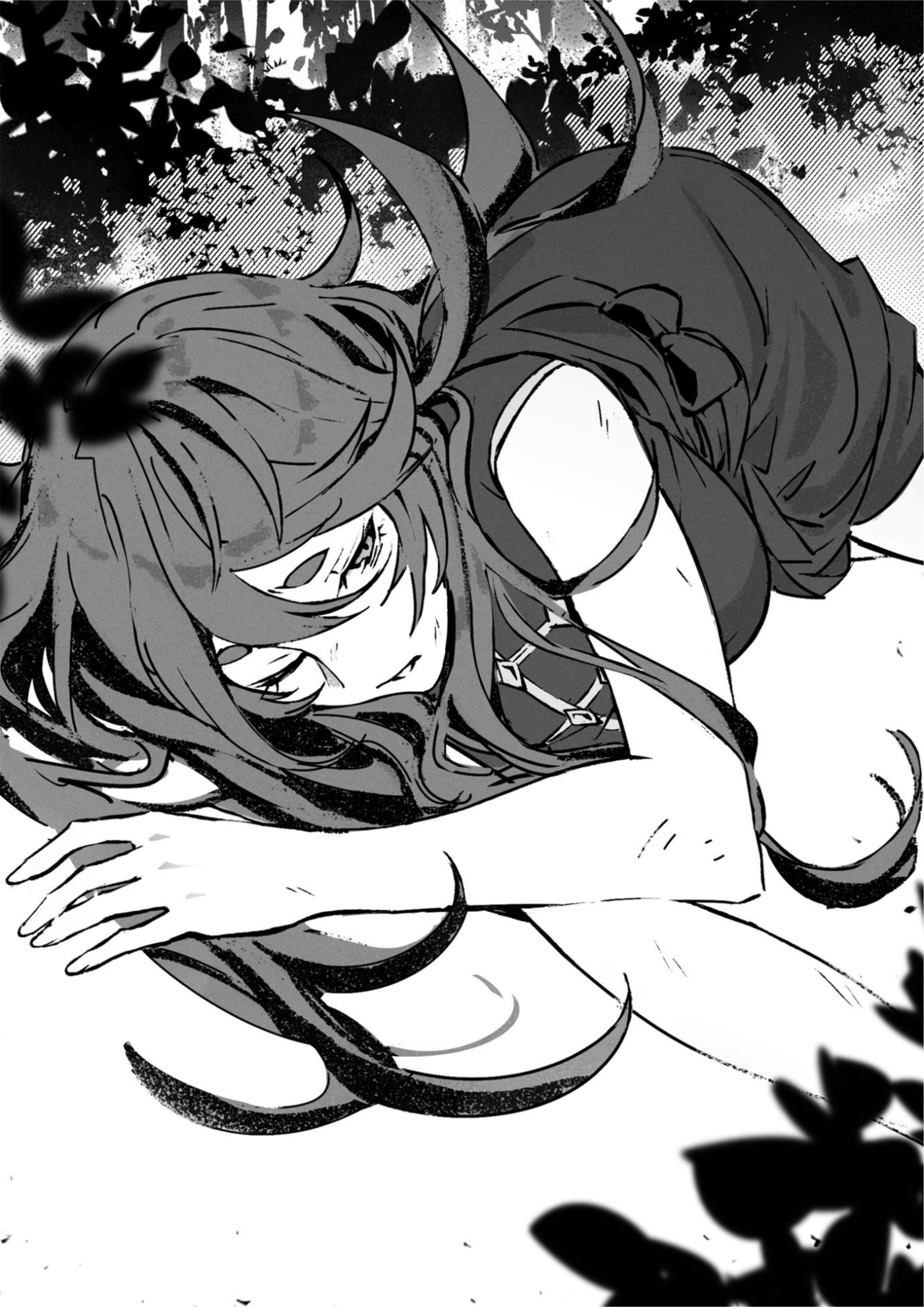 Boushoku no Berserk V7 Official Illustration - Megumi Novel