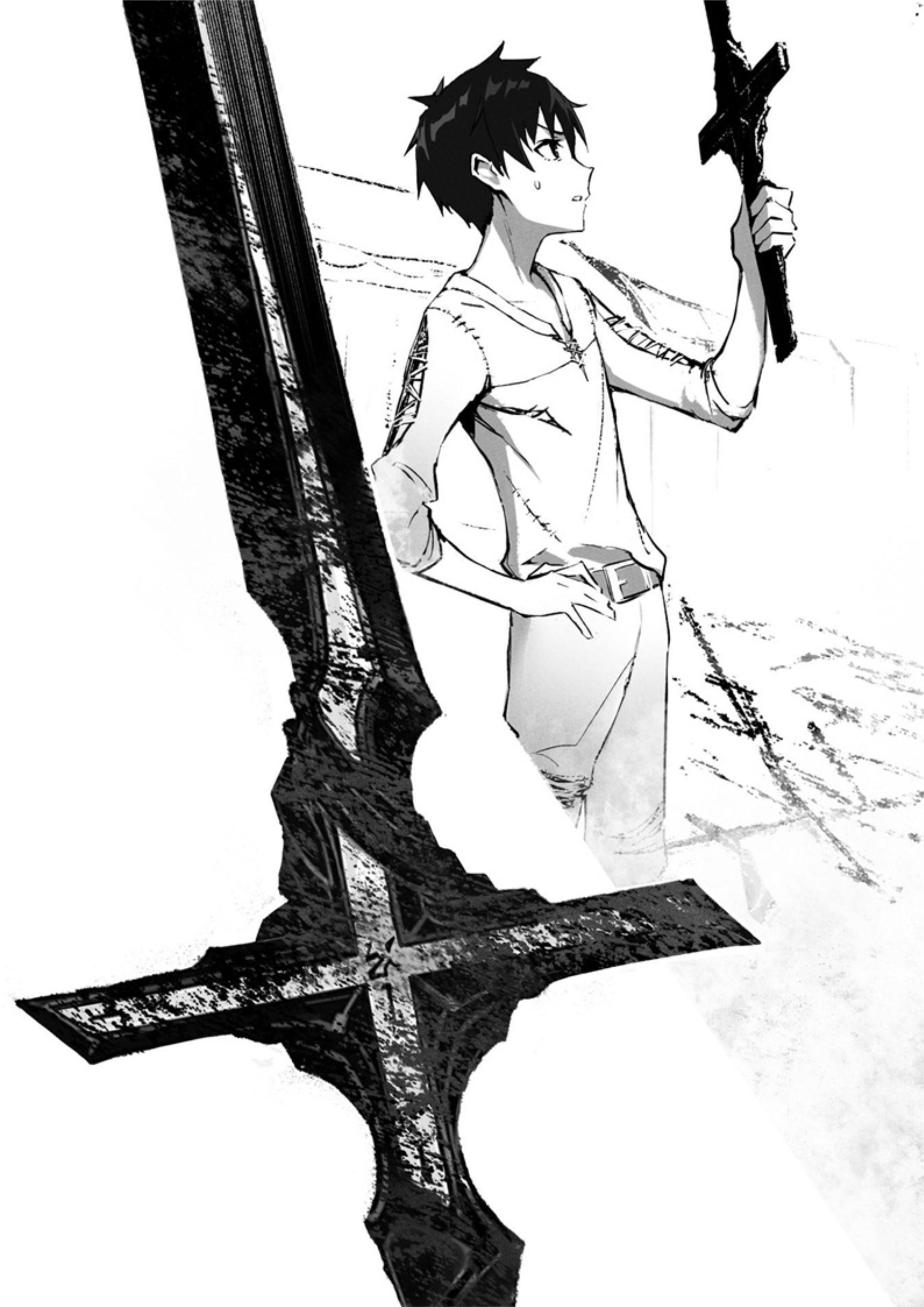 Boushoku no Berserk V1 Illustration - Megumi Novel