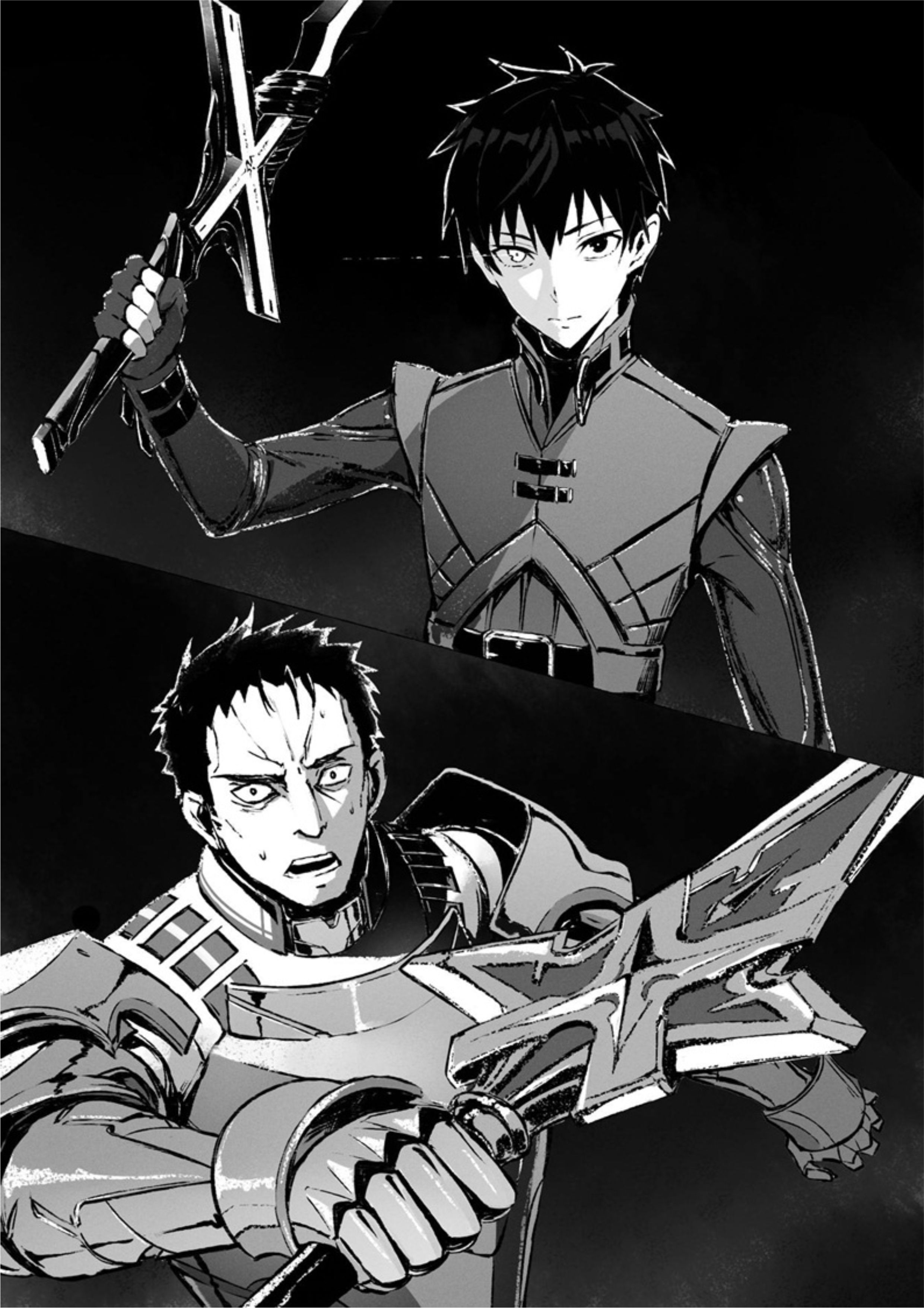 Boushoku no Berserk V1 Illustration - Megumi Novel