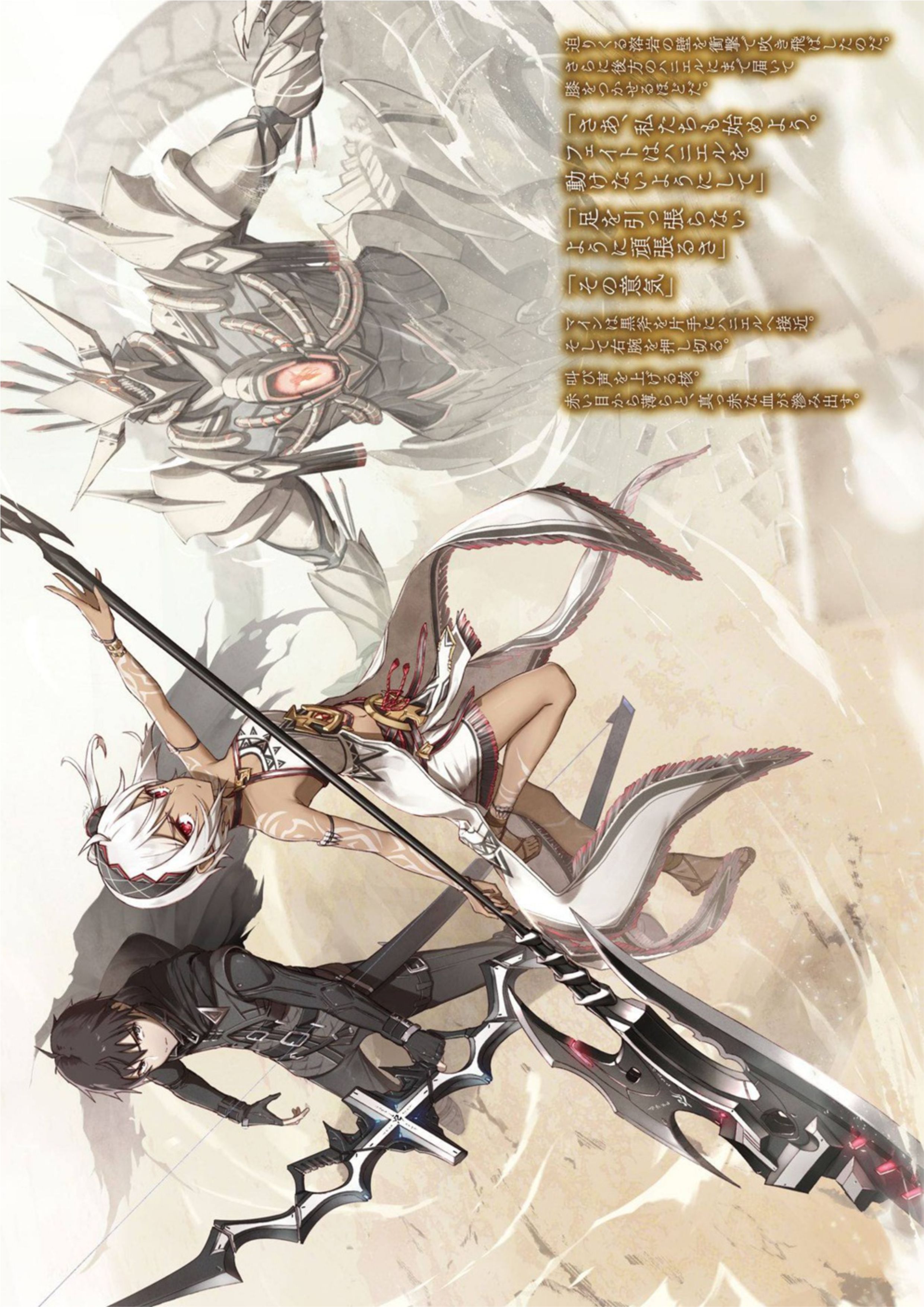 Boushoku no Berserk V2 Illustration - Megumi Novel