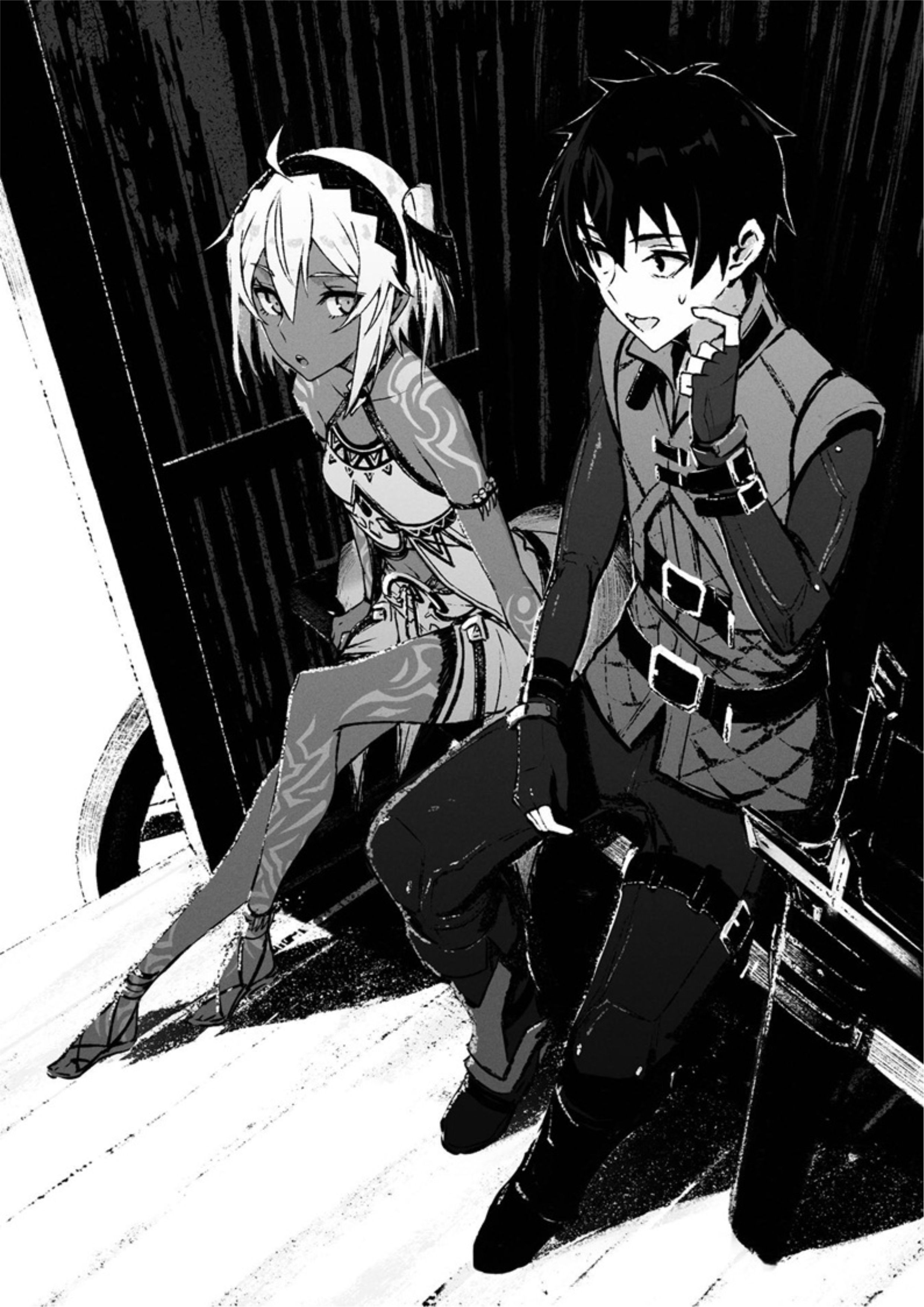 Boushoku no Berserk V2 Illustration - Megumi Novel