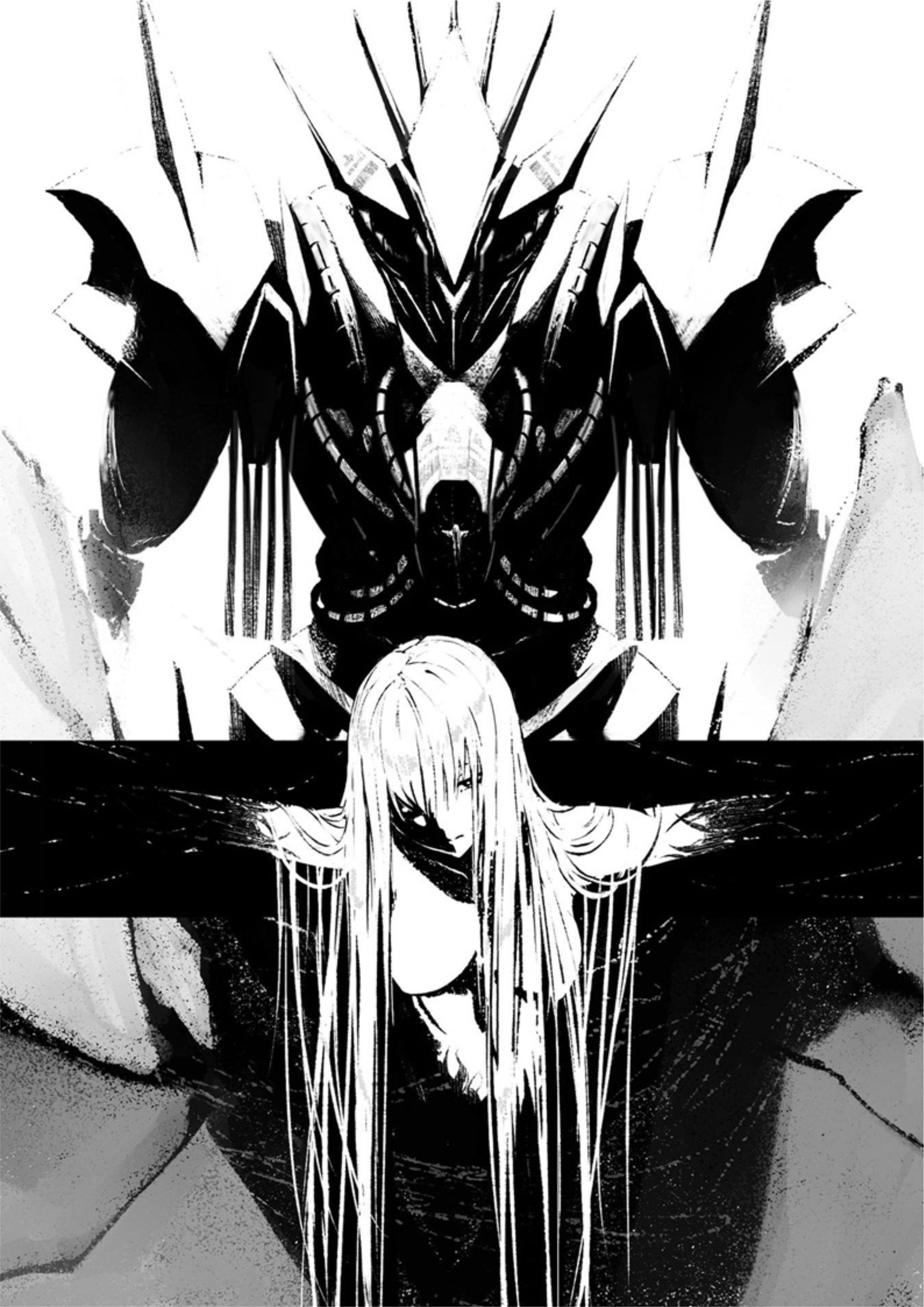 Boushoku no Berserk V2 Illustration - Megumi Novel