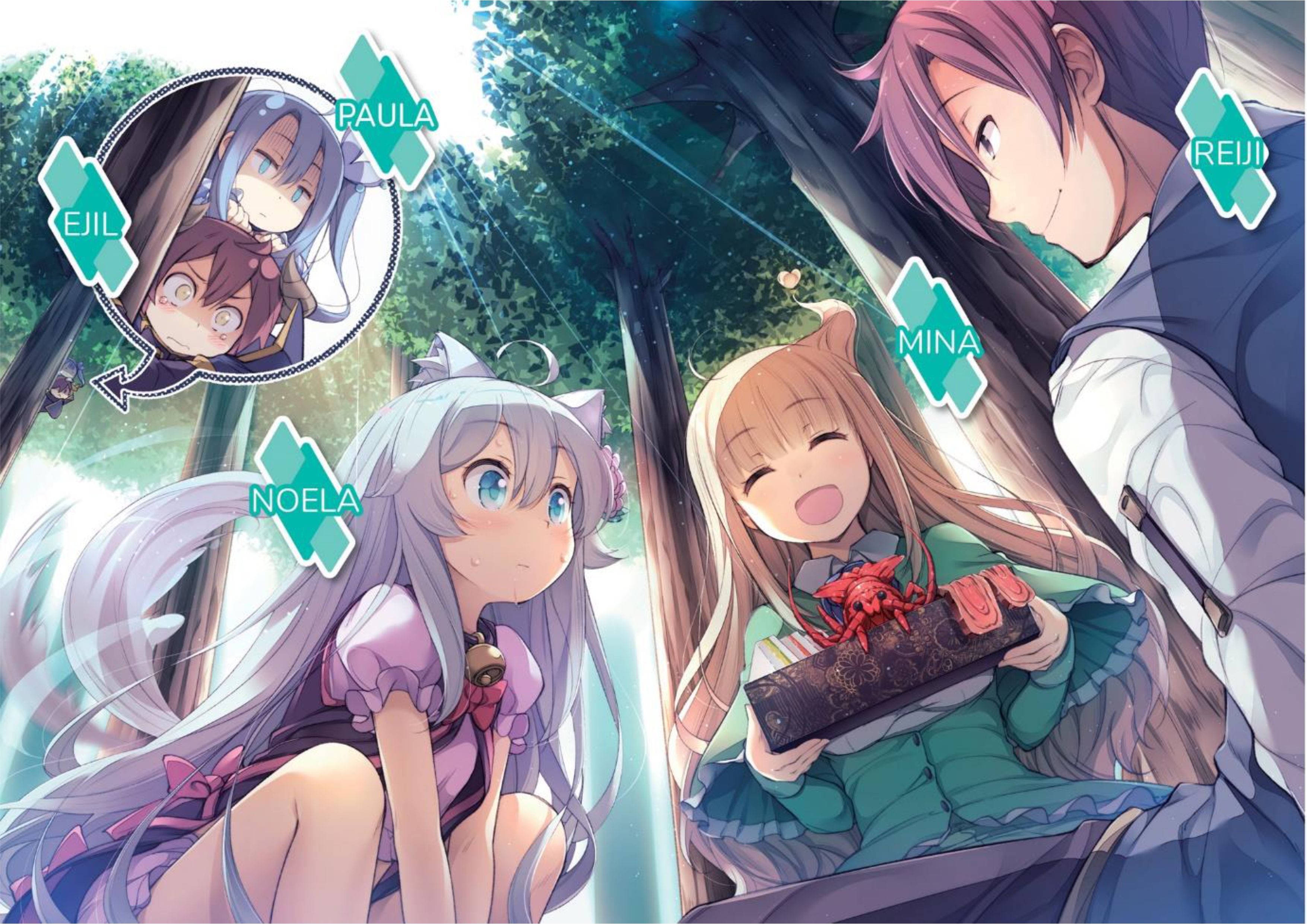 Cheat Kusushi no Slow Life V3 Illustration - Megumi Novel