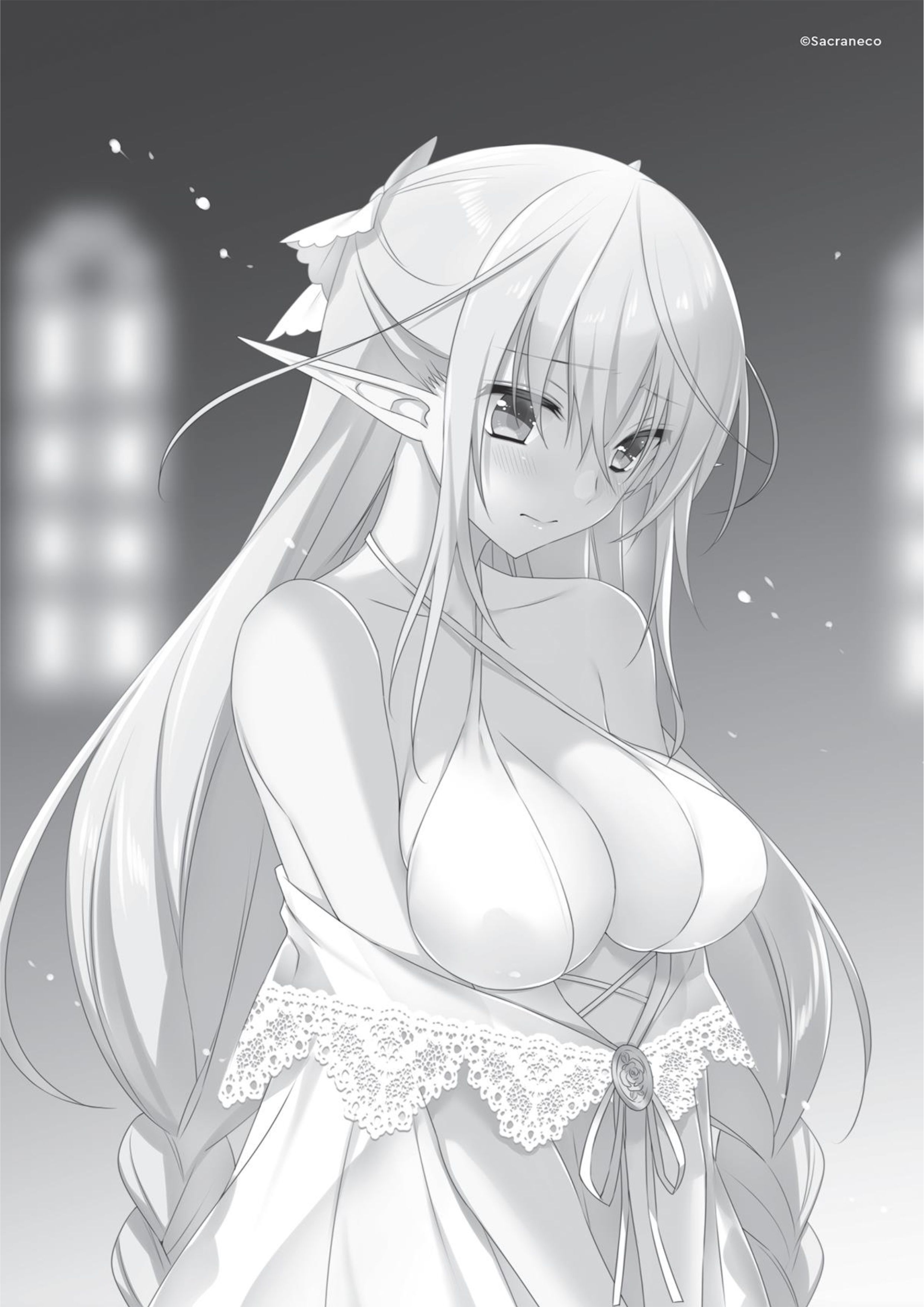 Choujin Koukousei V1 Illustration - Megumi Novel