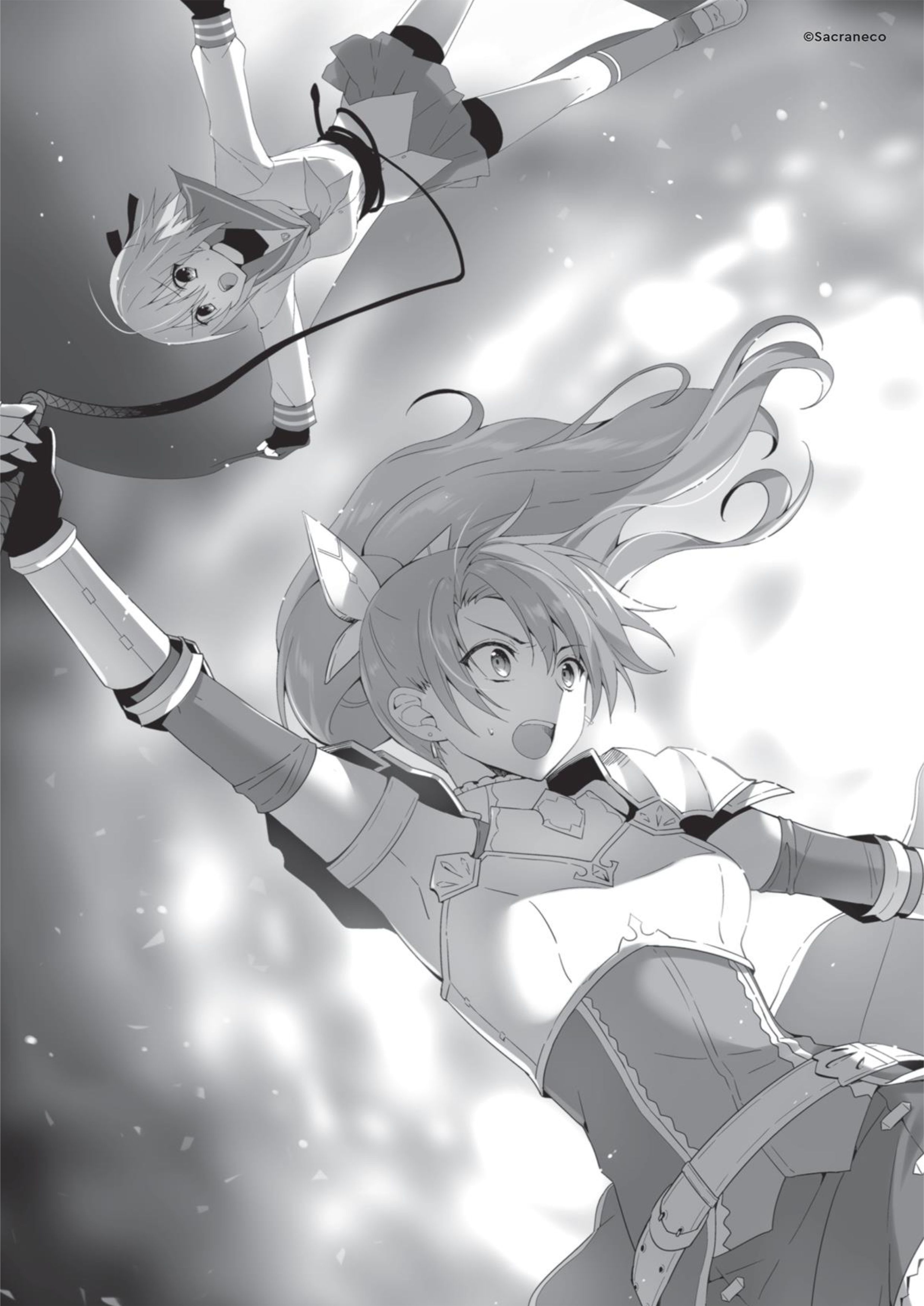 Choujin Koukousei V3 Illustration - Megumi Novel