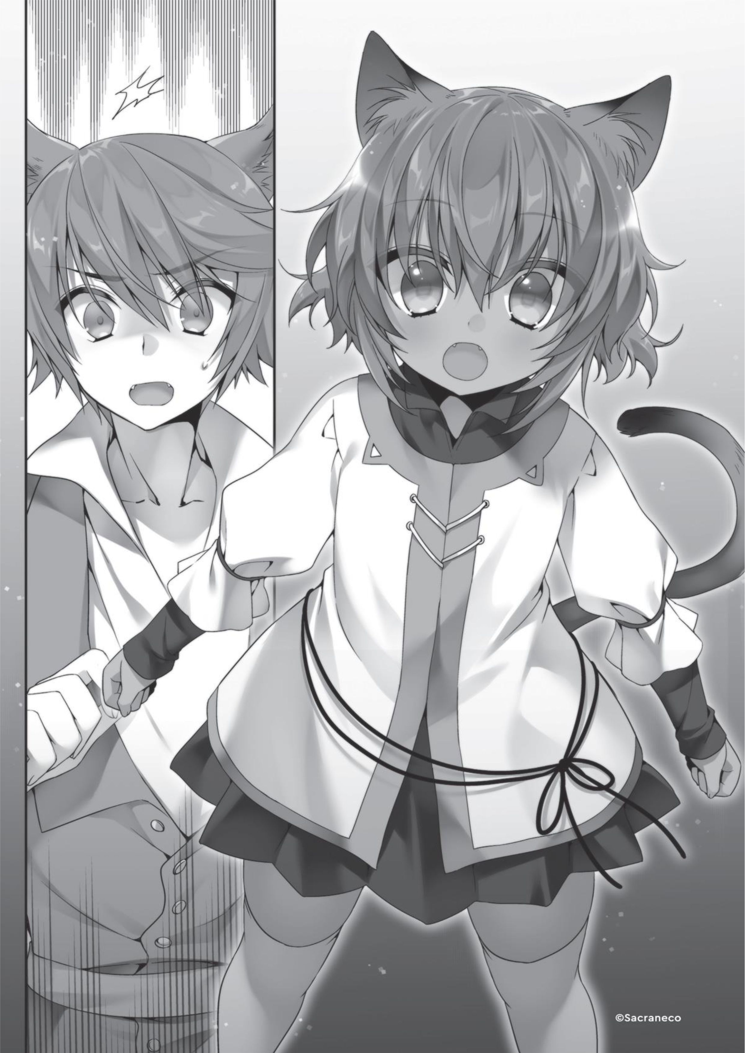 Choujin Koukousei V4 Illustration - Megumi Novel