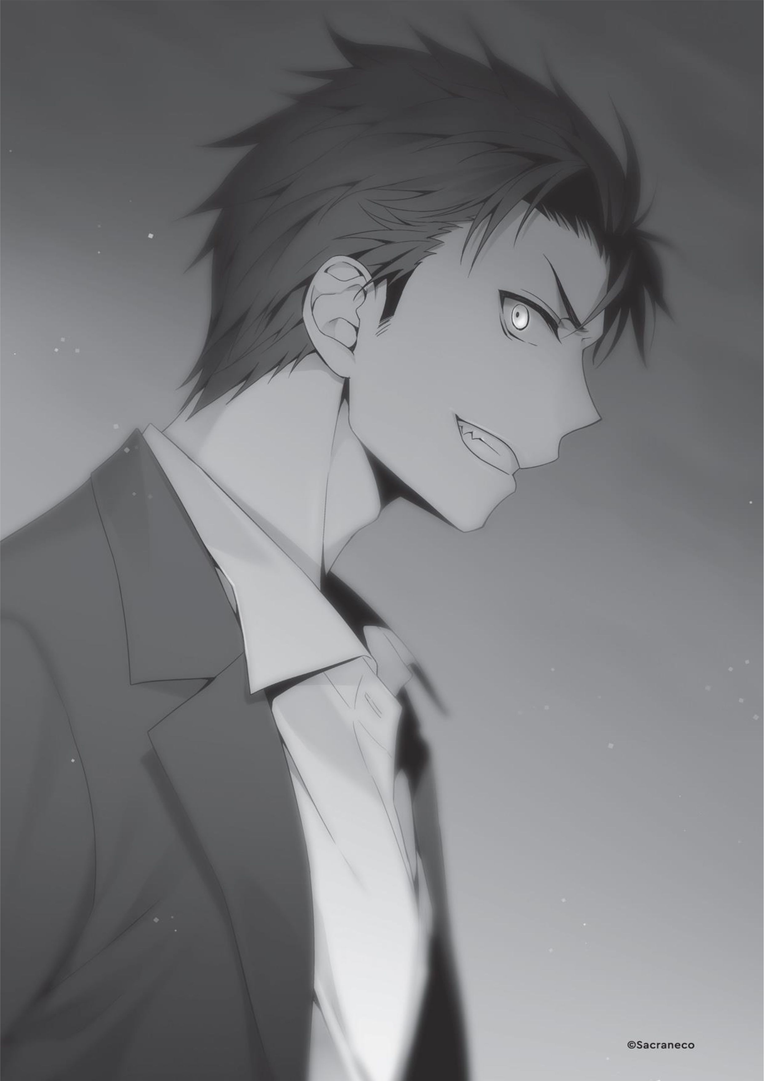 Choujin Koukousei V4 Illustration - Megumi Novel