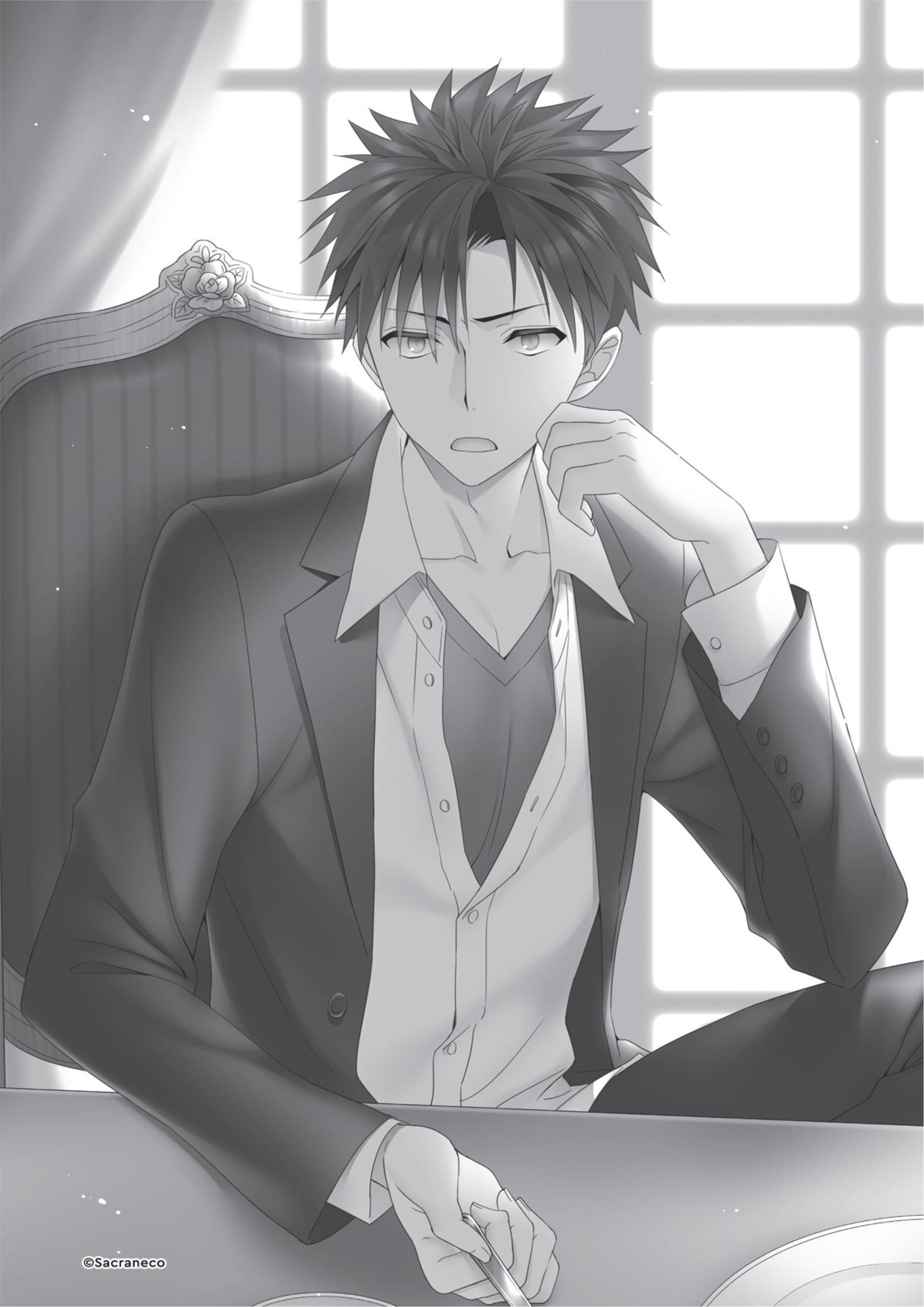 Choujin Koukousei V5 Illustration - Megumi Novel
