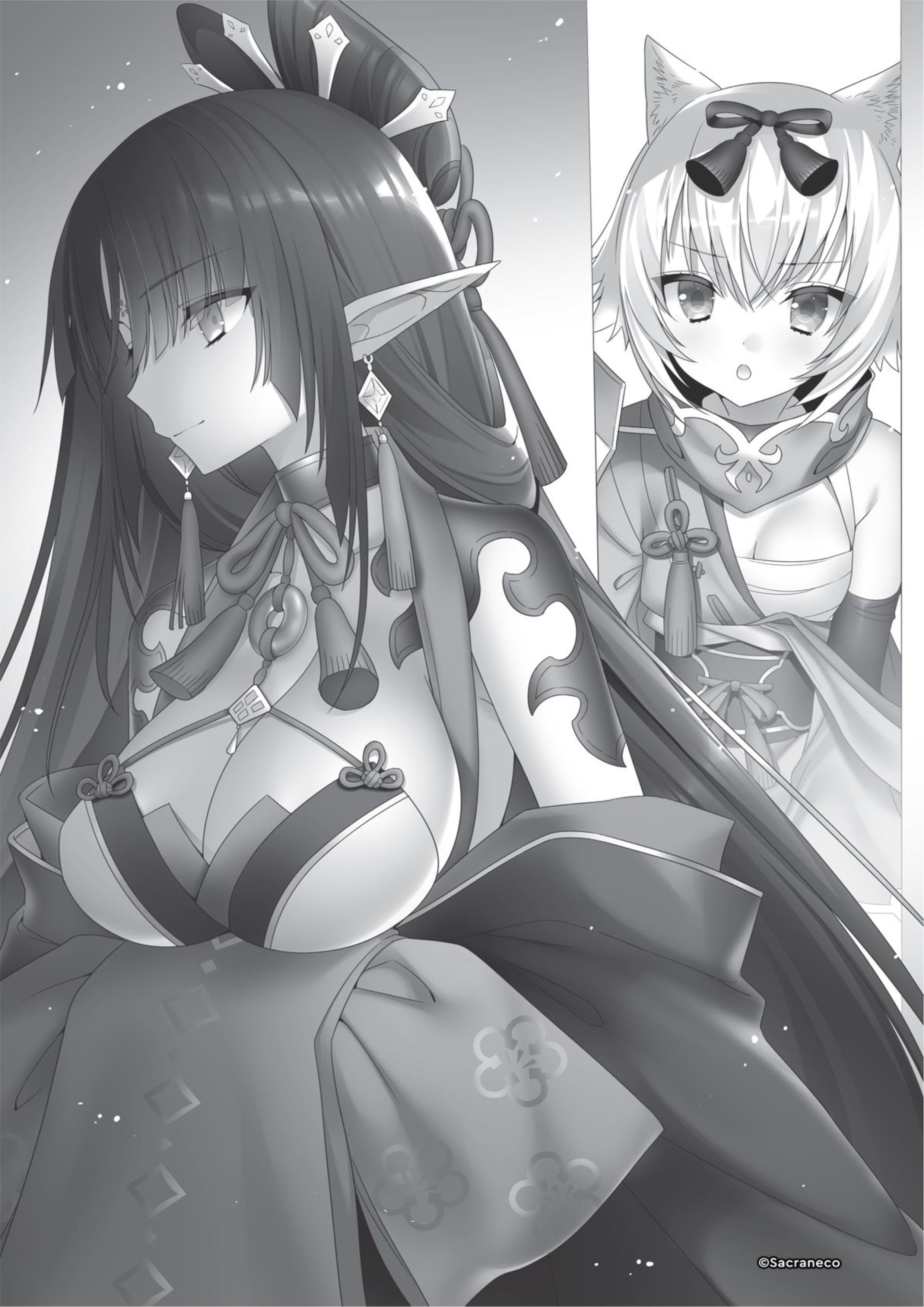 Choujin Koukousei V5 Illustration - Megumi Novel