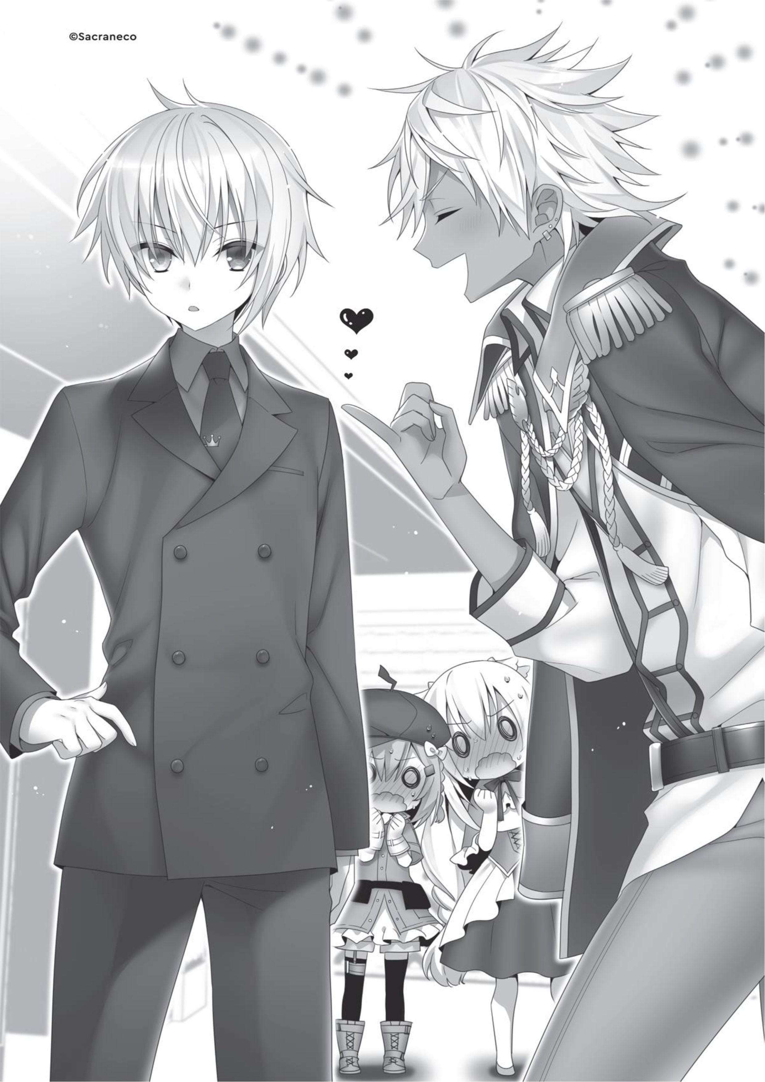 Choujin Koukousei V5 Illustration - Megumi Novel