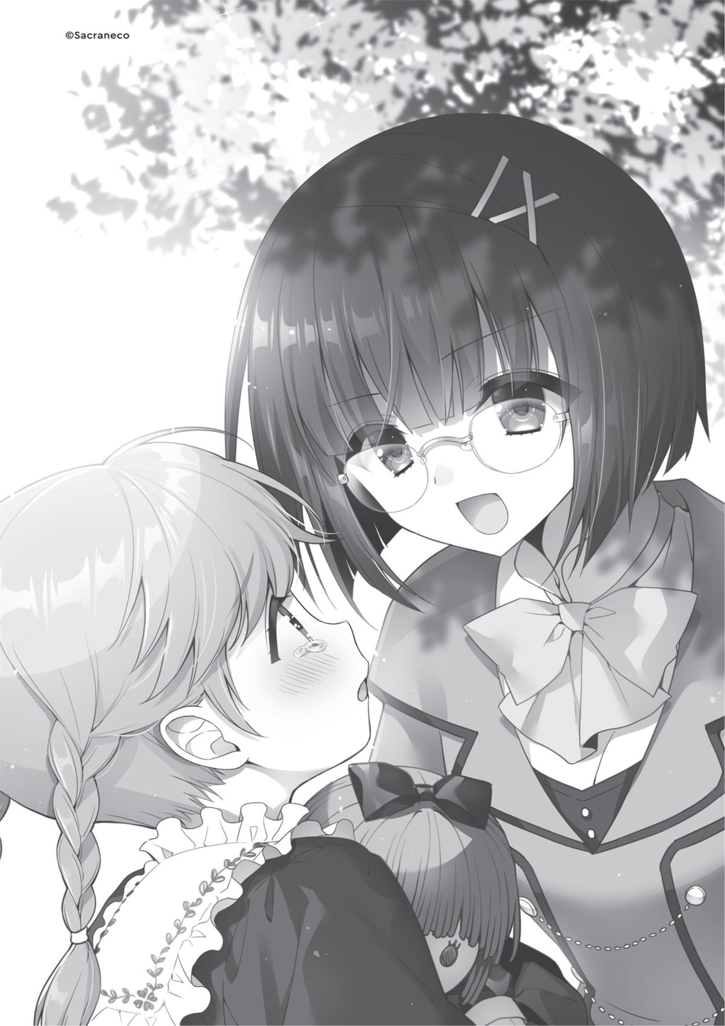 Choujin Koukousei V6 Illustration - Megumi Novel