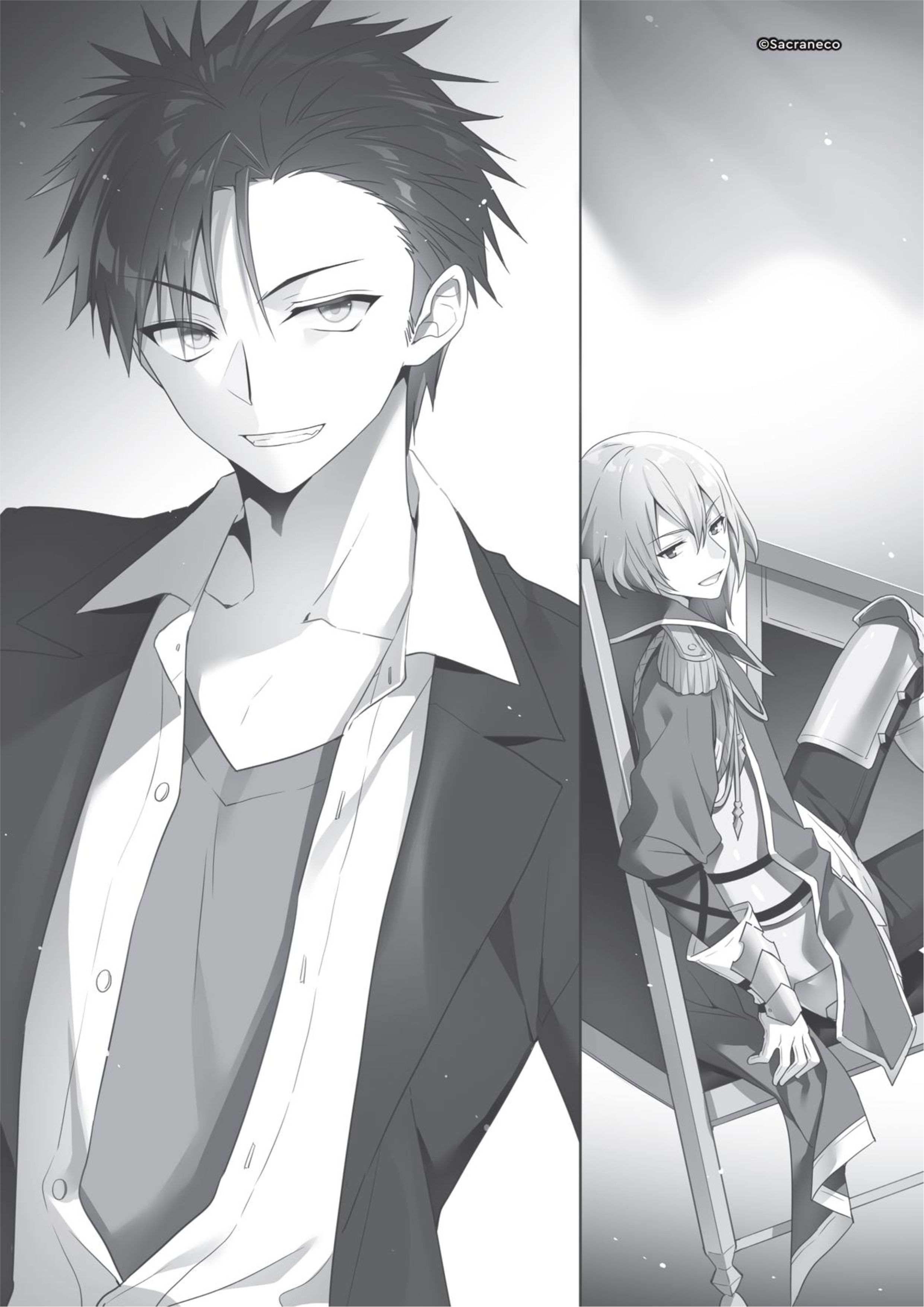 Choujin Koukousei V6 Illustration - Megumi Novel