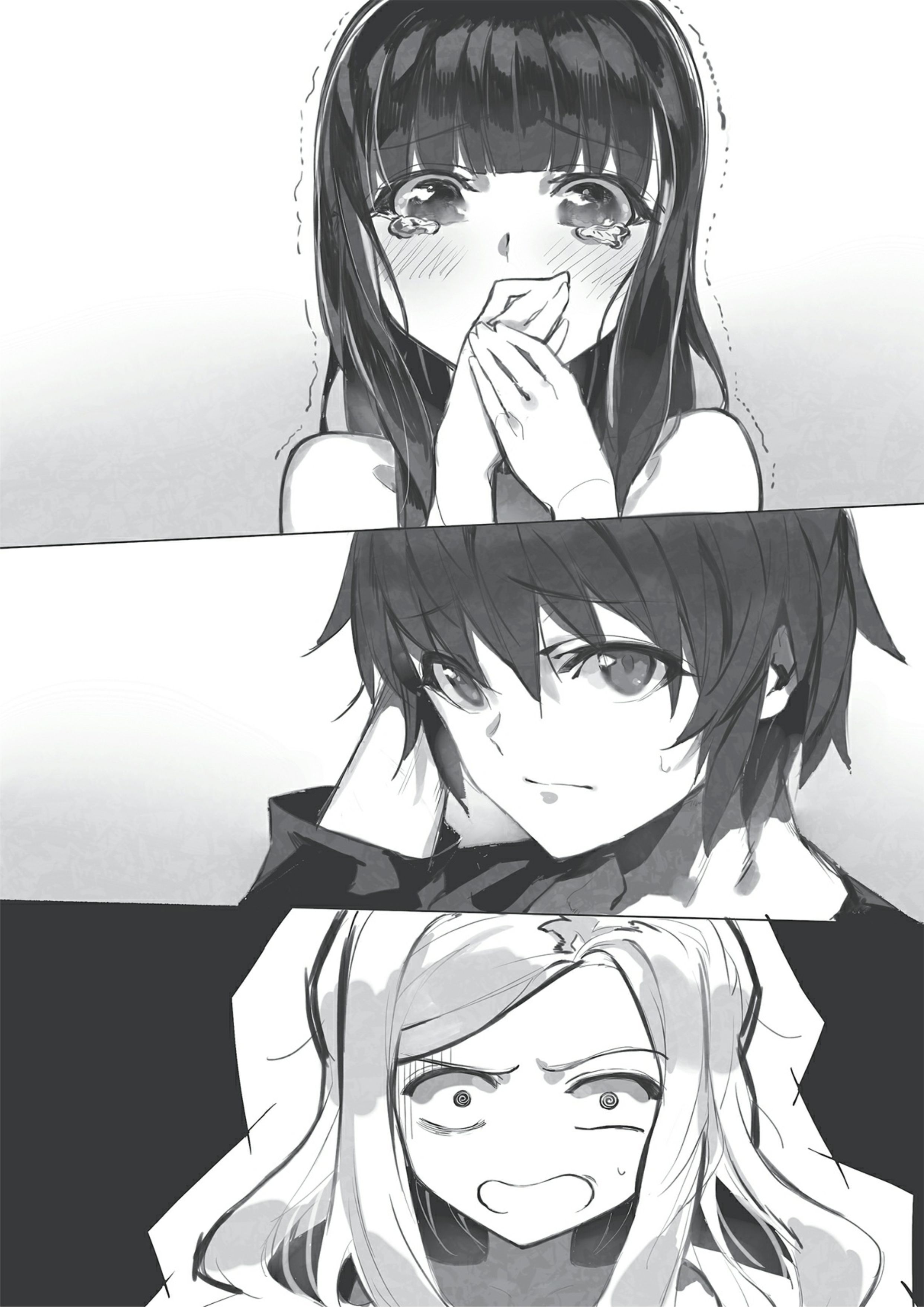 Death March kara Hajimaru Isekai Kyusoukyoku V2 Illustration - Megumi Novel