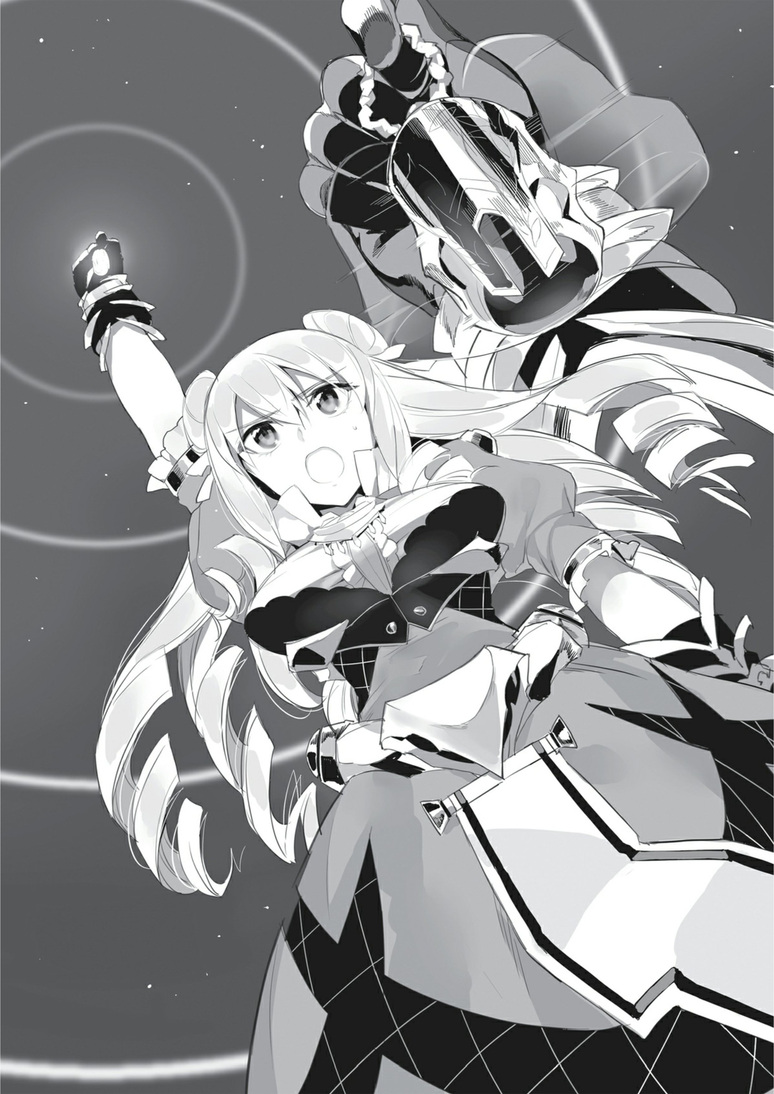 Death March kara Hajimaru Isekai Kyusoukyoku V4 Illustration - Megumi Novel