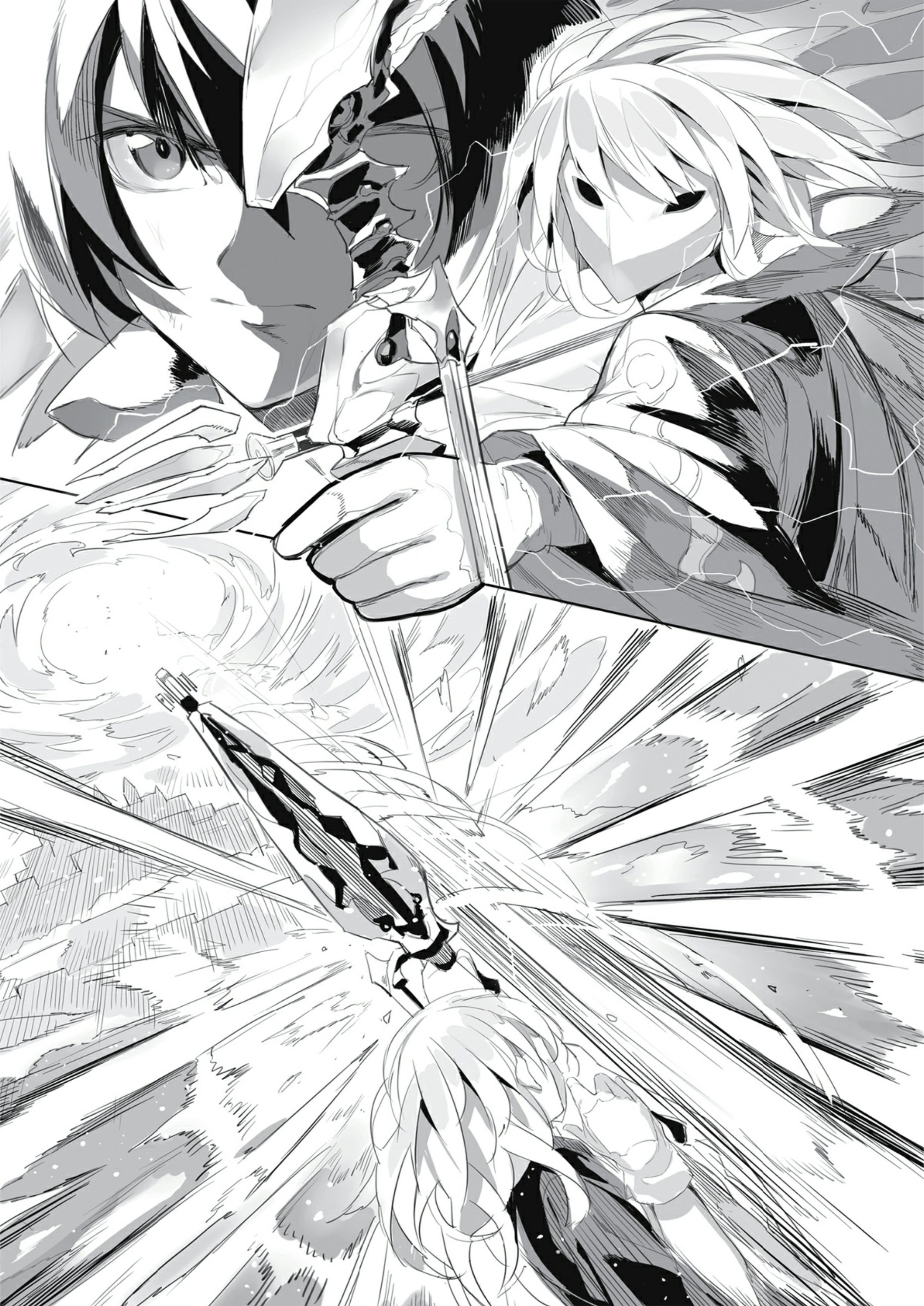 Death March kara Hajimaru Isekai Kyusoukyoku V4 Illustration - Megumi Novel