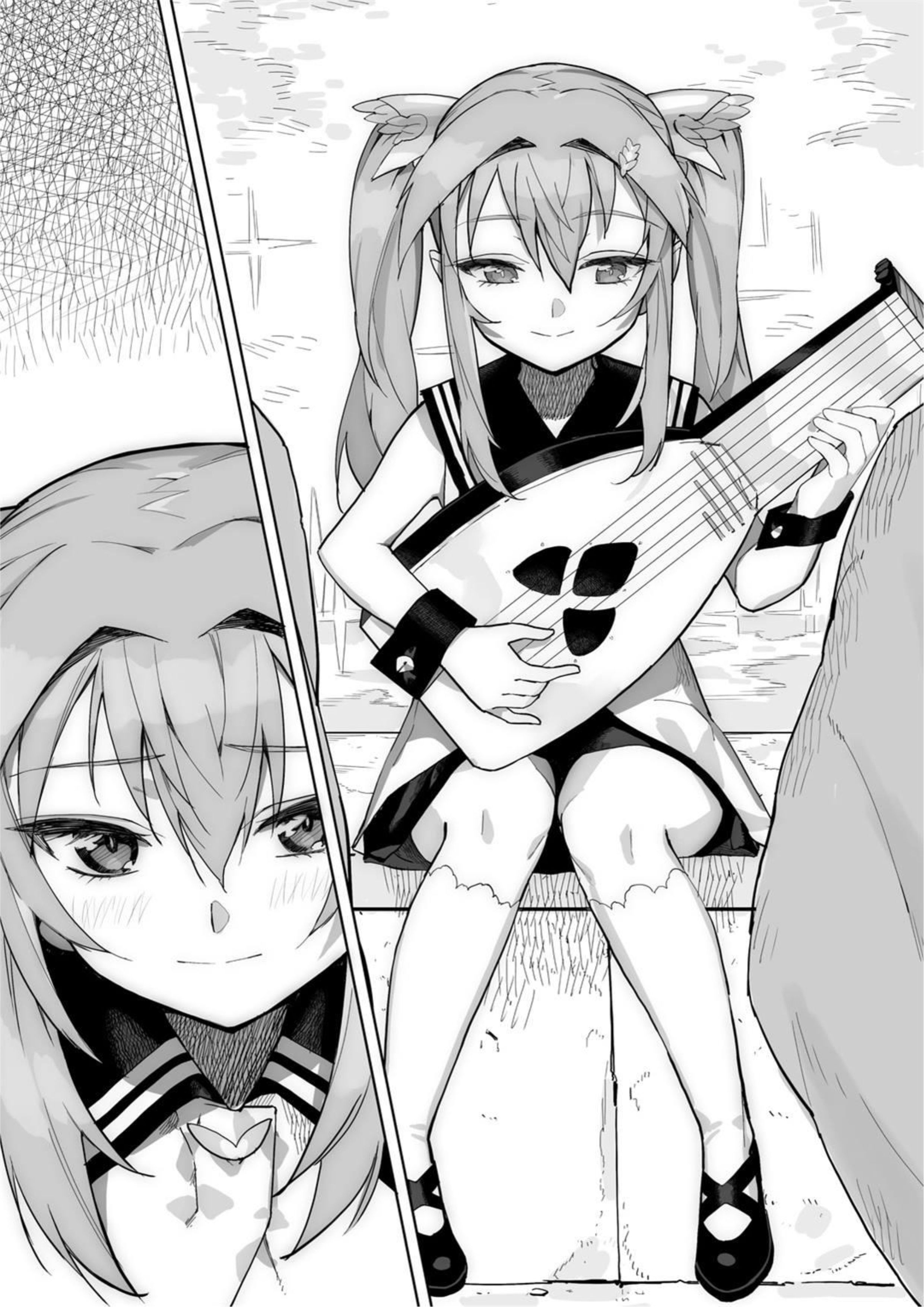 Death March kara Hajimaru Isekai Kyusoukyoku V11 Illustration - Megumi Novel