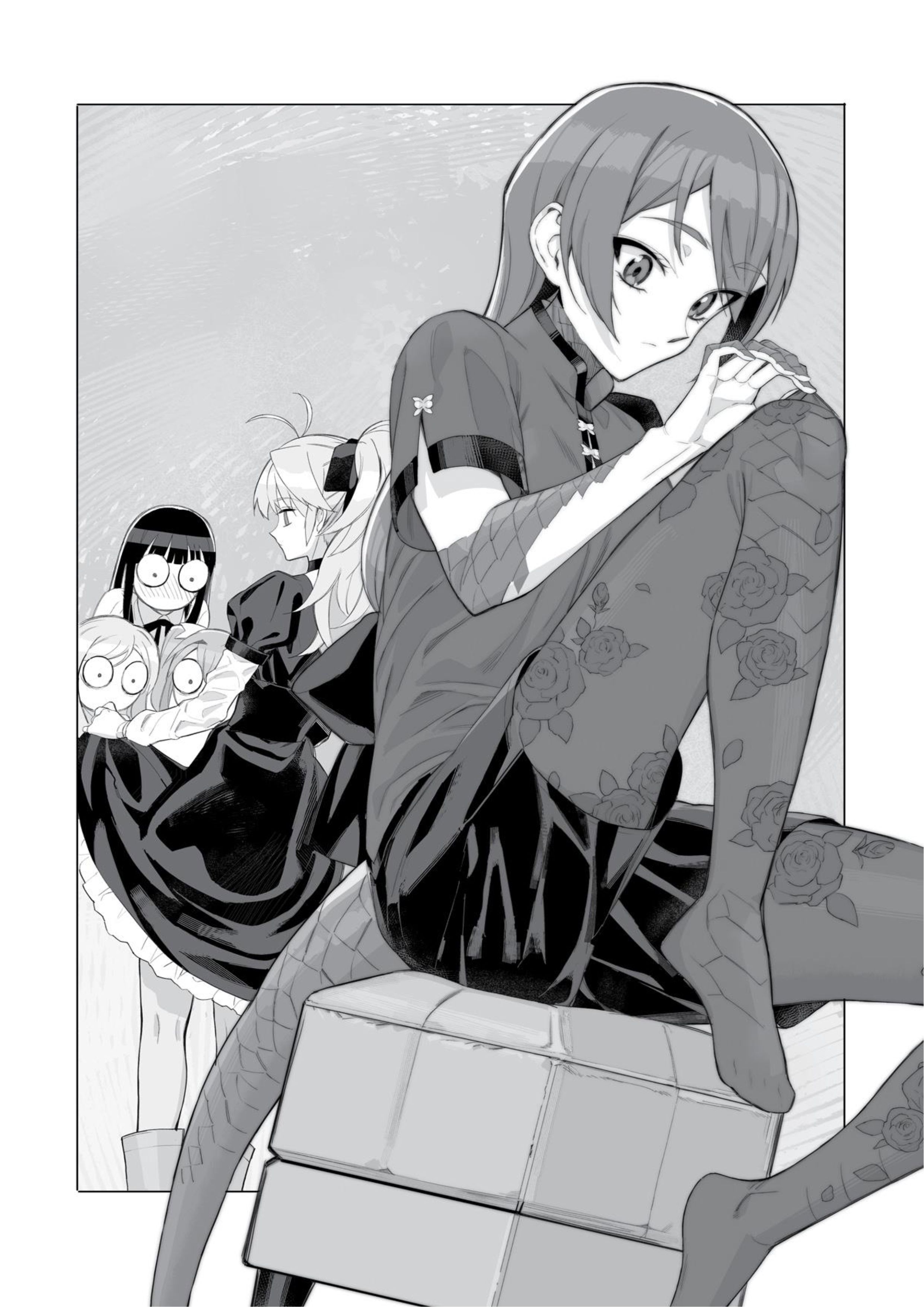 Death March kara Hajimaru Isekai Kyusoukyoku V17 Illustration - Megumi Novel