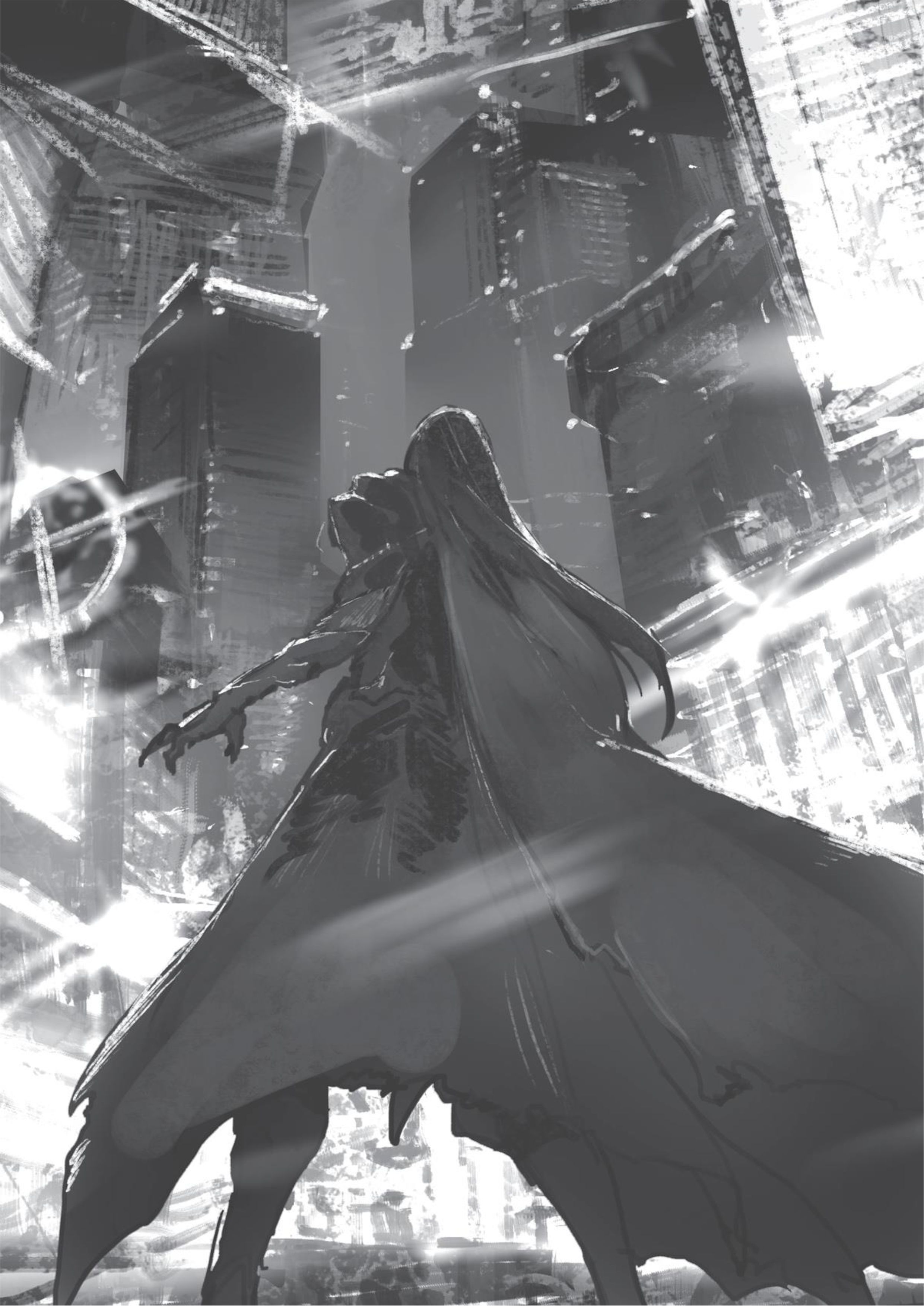 Demon Lord 2099 V1 Illustration - Megumi Novel