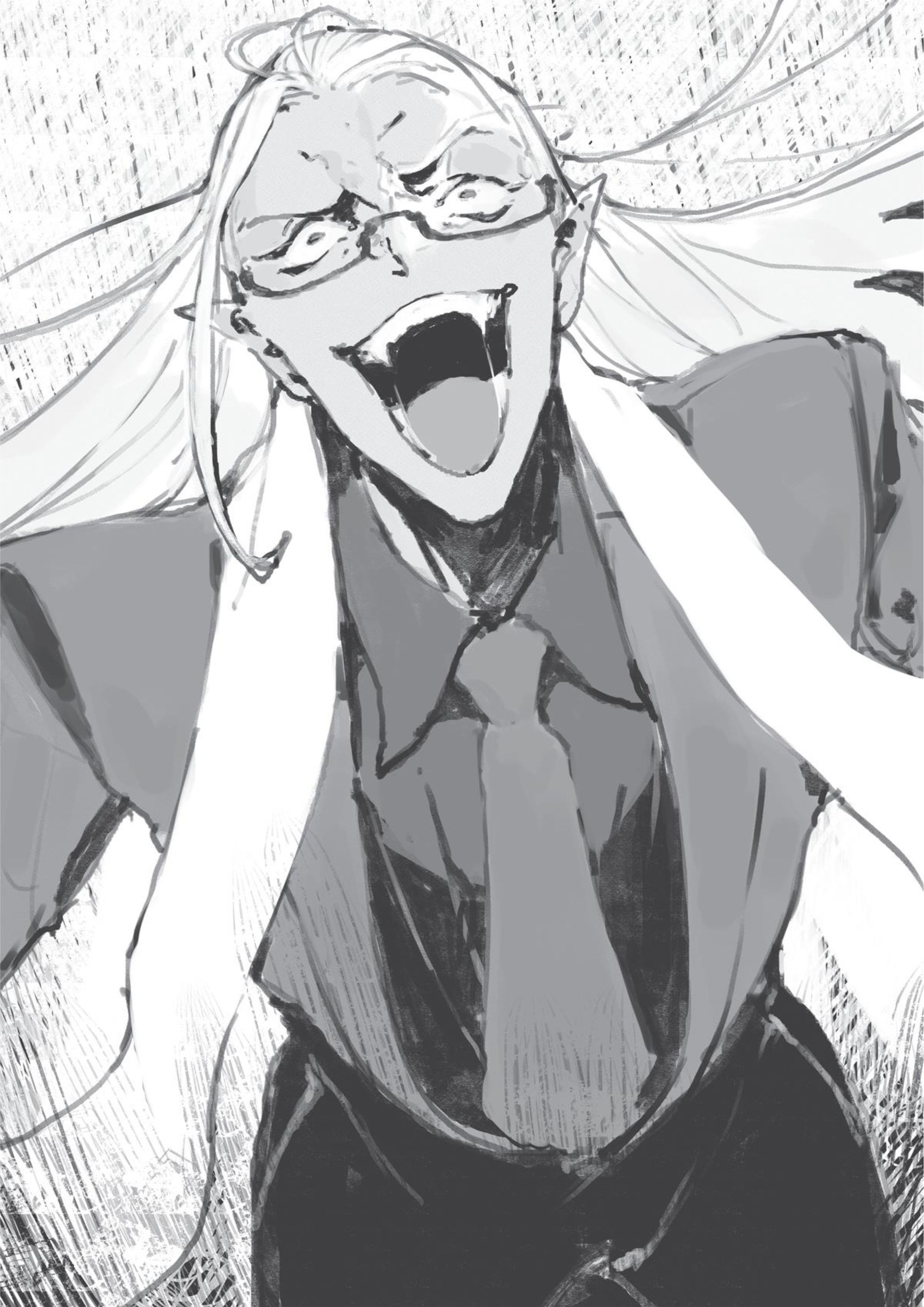 Demon Lord 2099 V1 Illustration - Megumi Novel