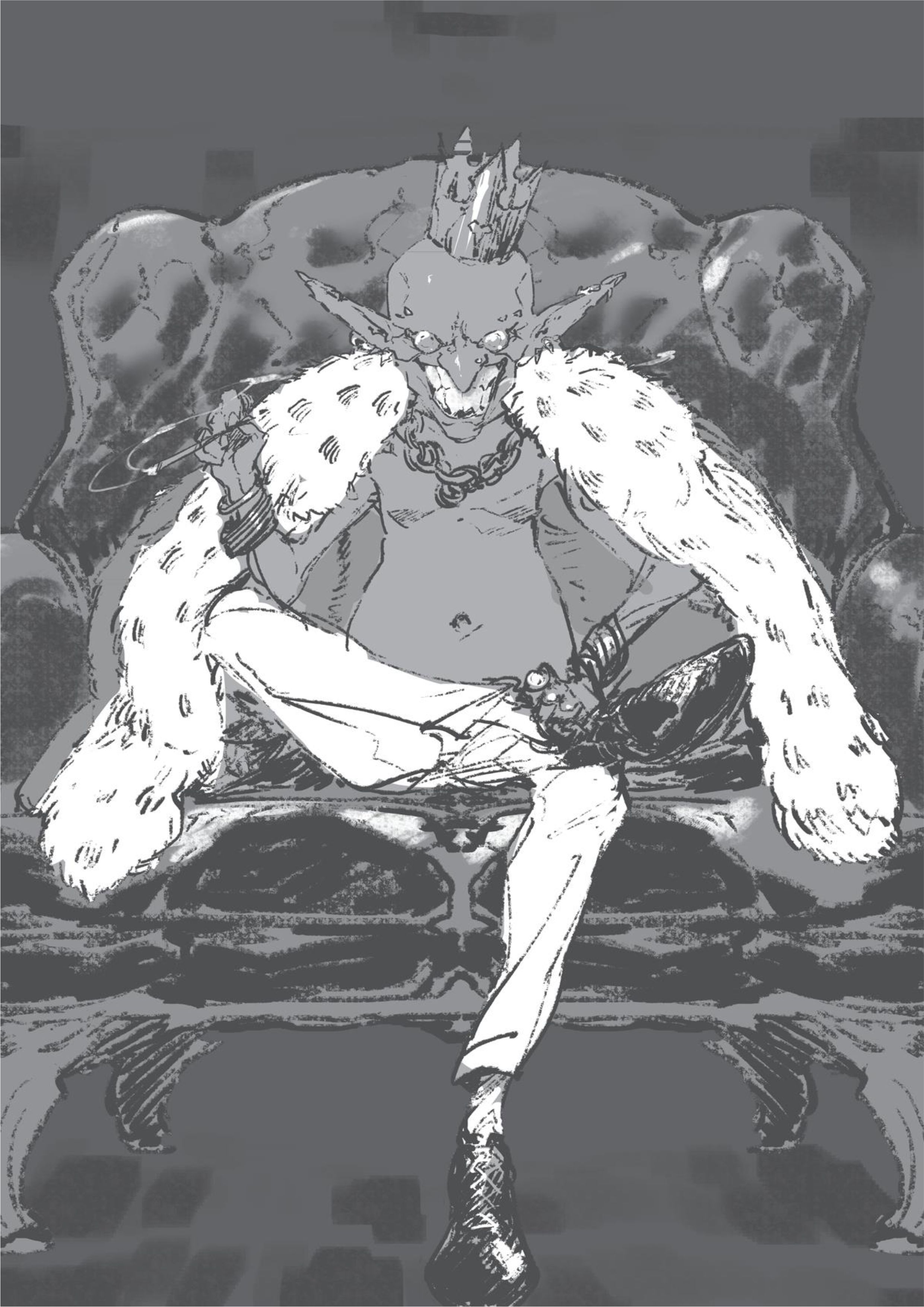 Demon Lord 2099 V2 Illustration - Megumi Novel