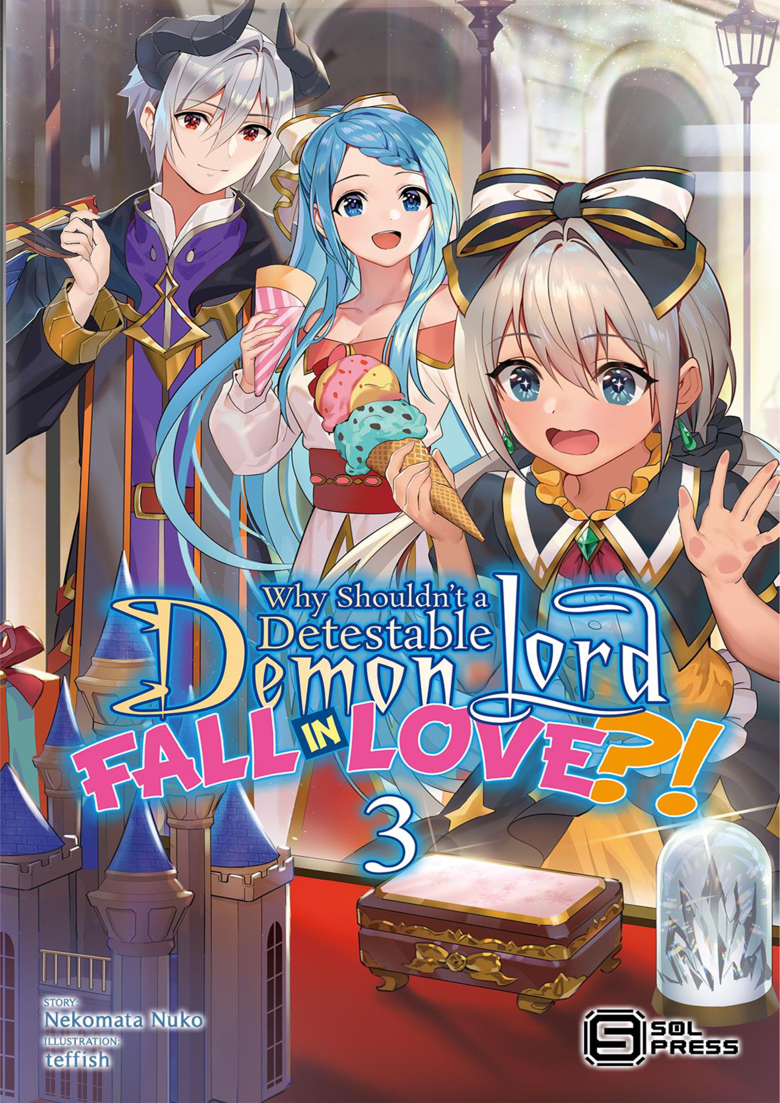Demon Lord Fall in Love! V3 Illustration - Megumi Novel