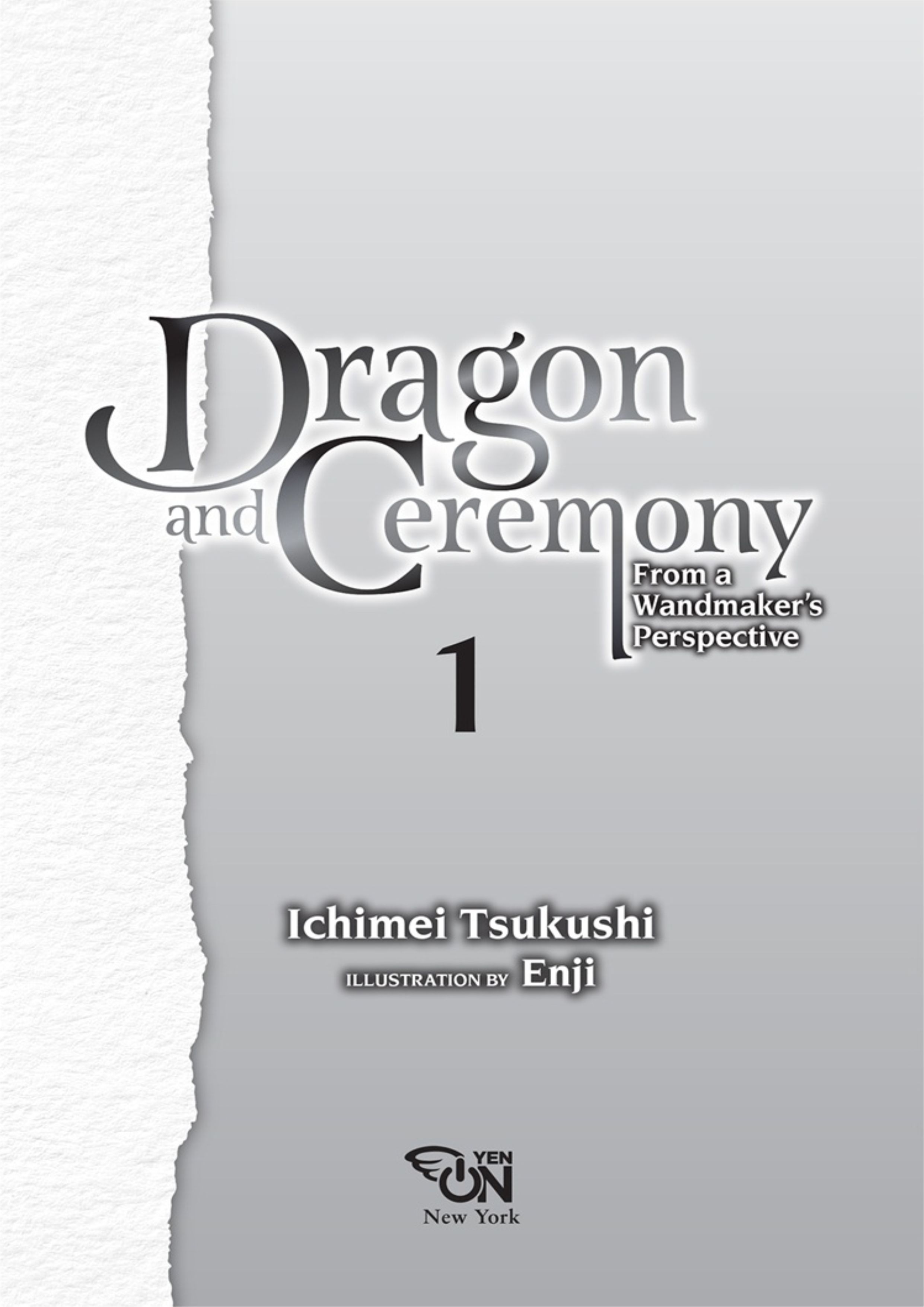 Dragon and Ceremony V1 Illustration - Megumi Novel