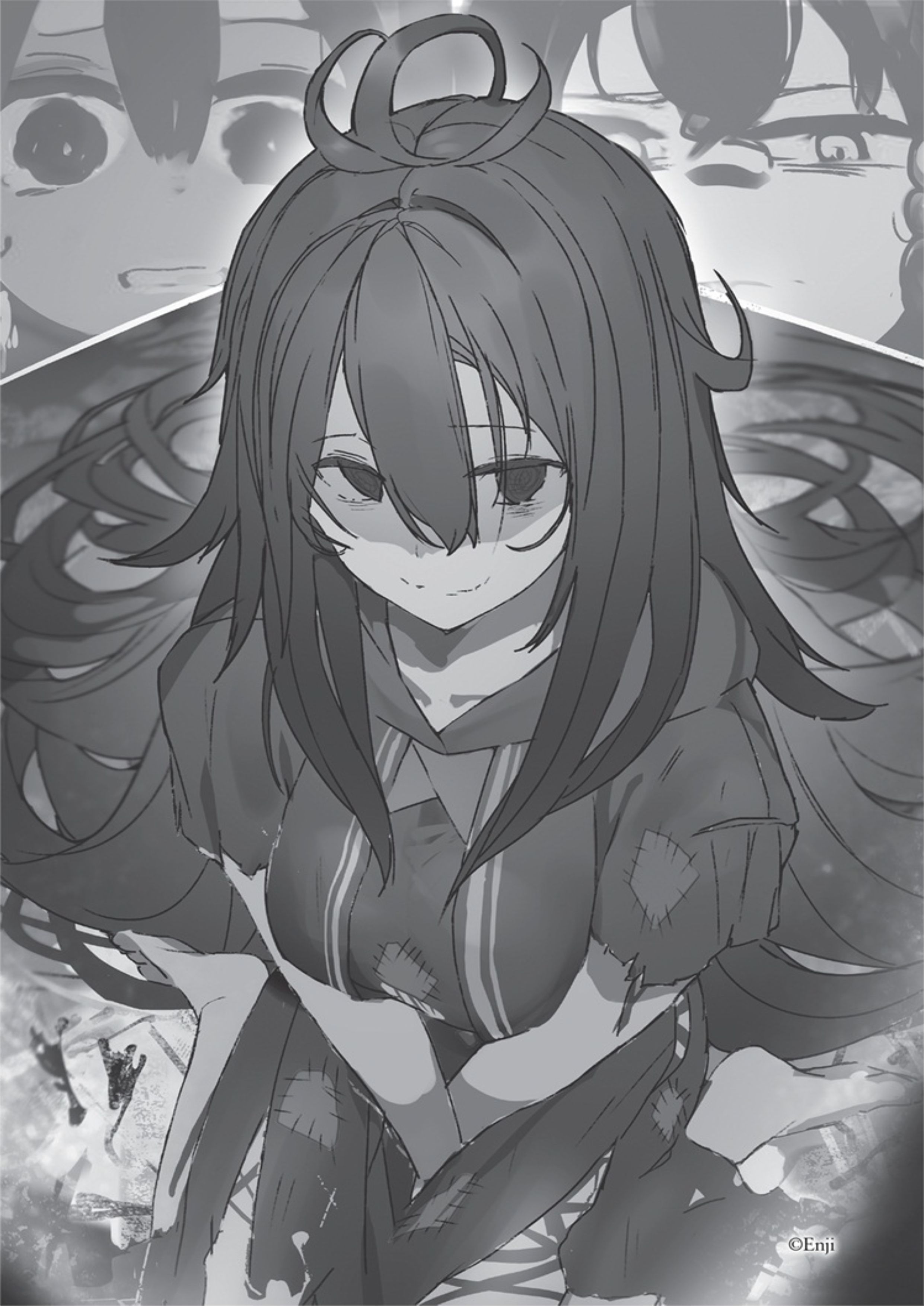 Dragon and Ceremony V1 Illustration - Megumi Novel