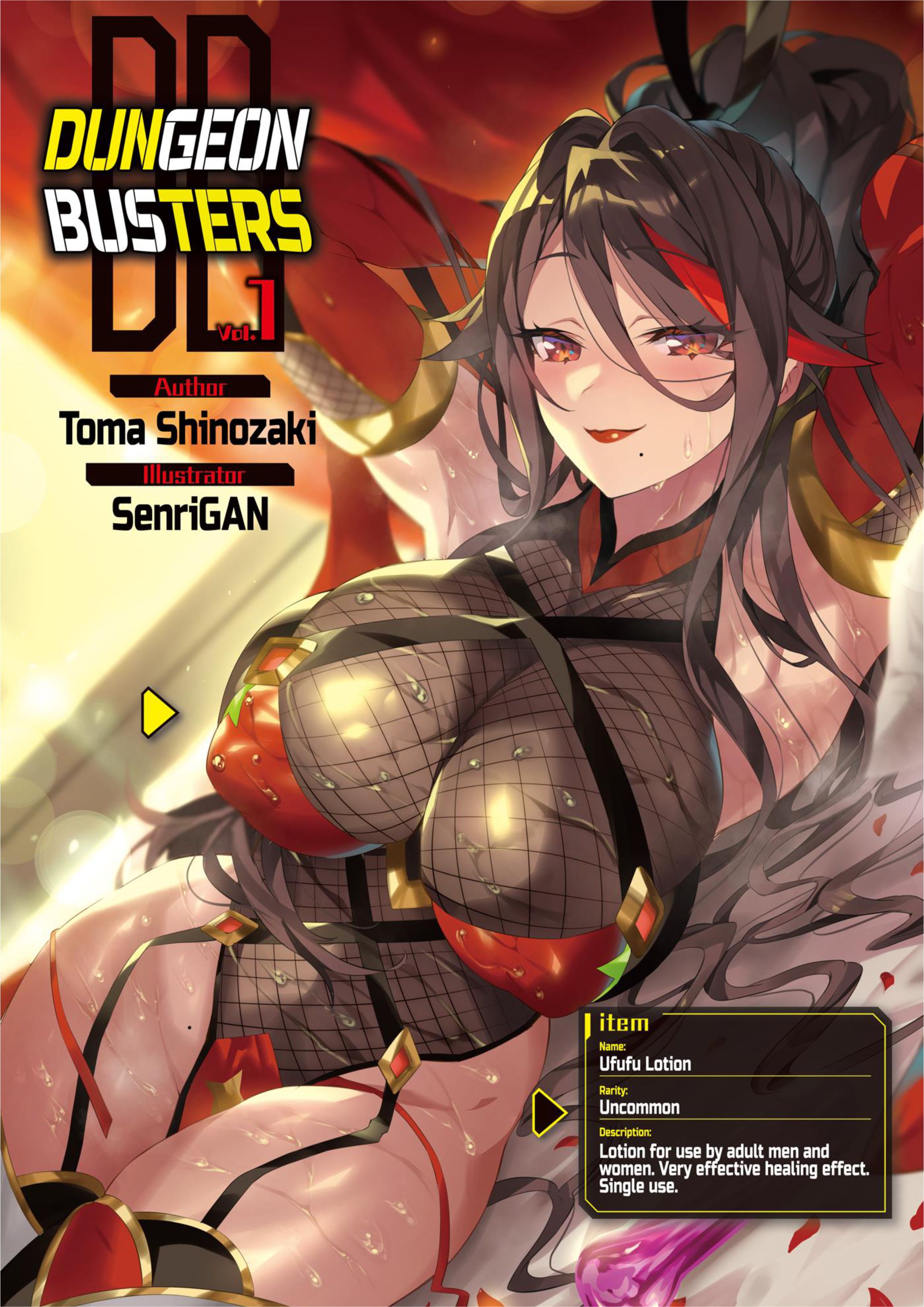 Dungeon Busters V1 Illustration - Megumi Novel