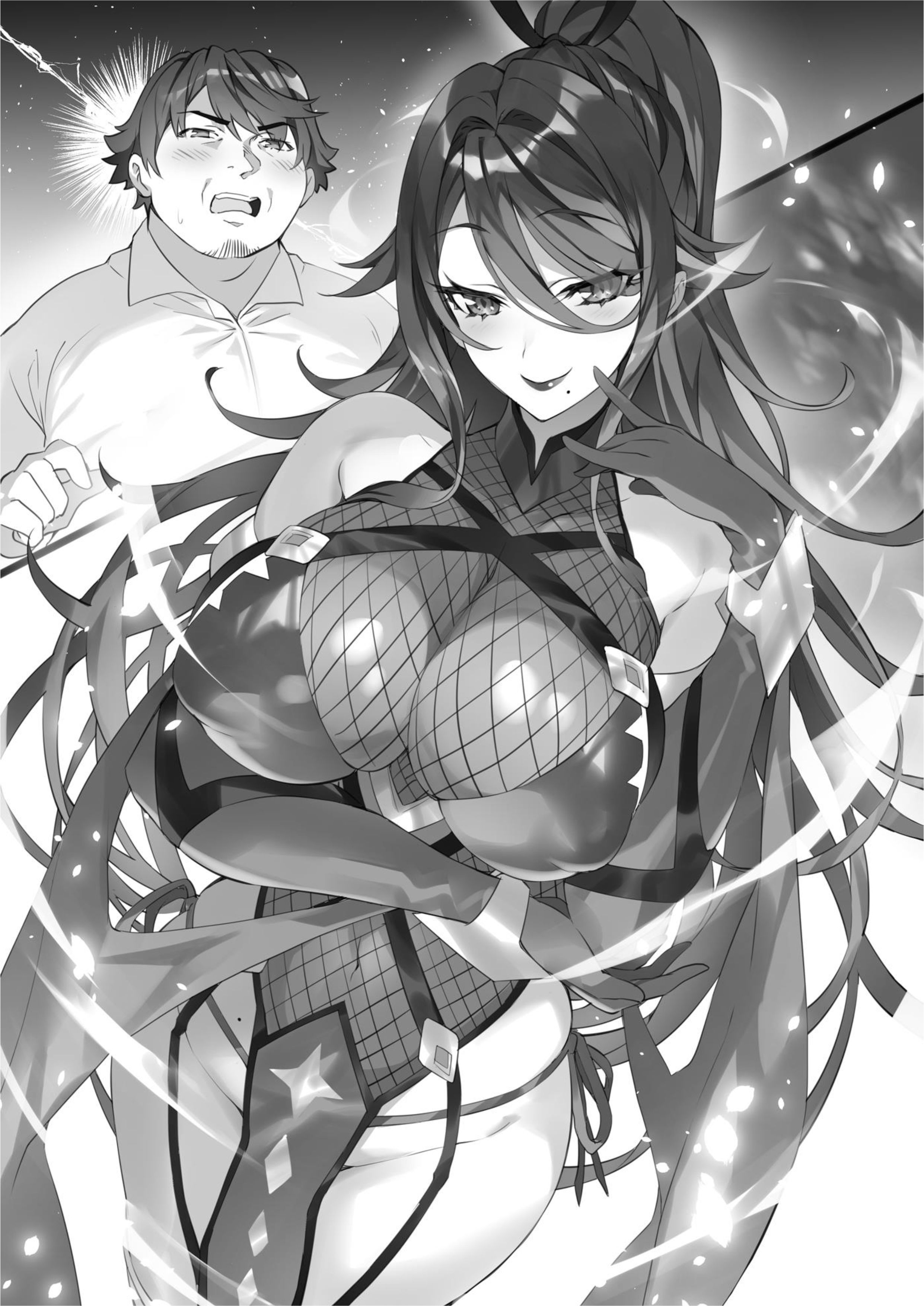 Dungeon Busters V1 Illustration - Megumi Novel