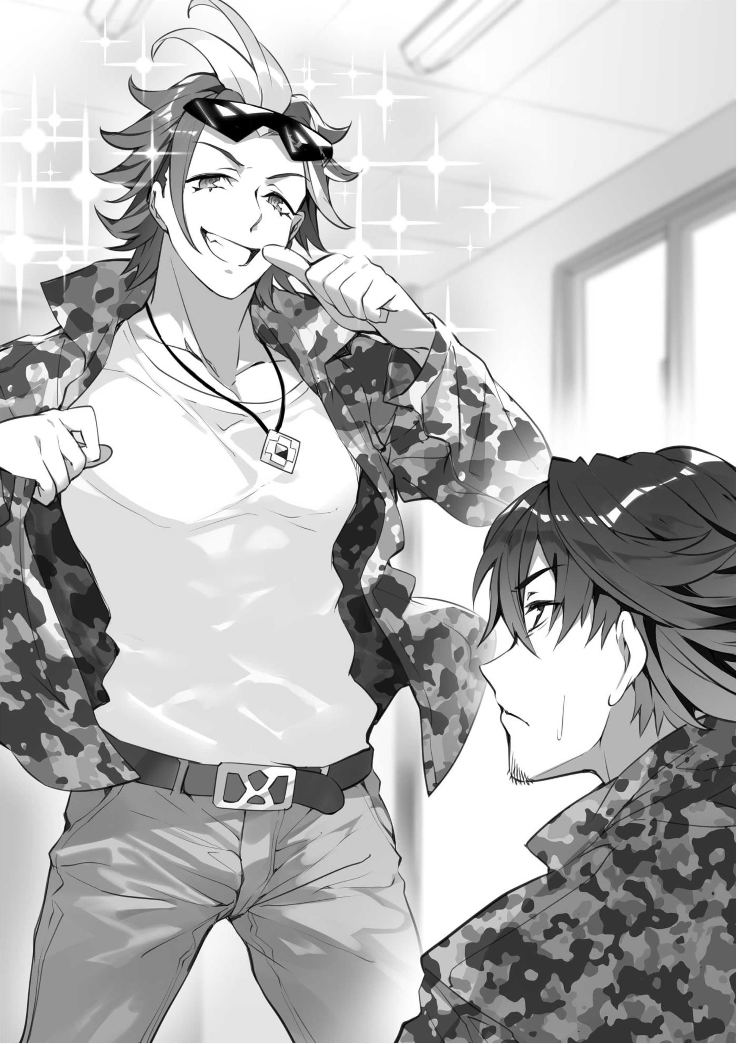 Dungeon Busters V1 Illustration - Megumi Novel
