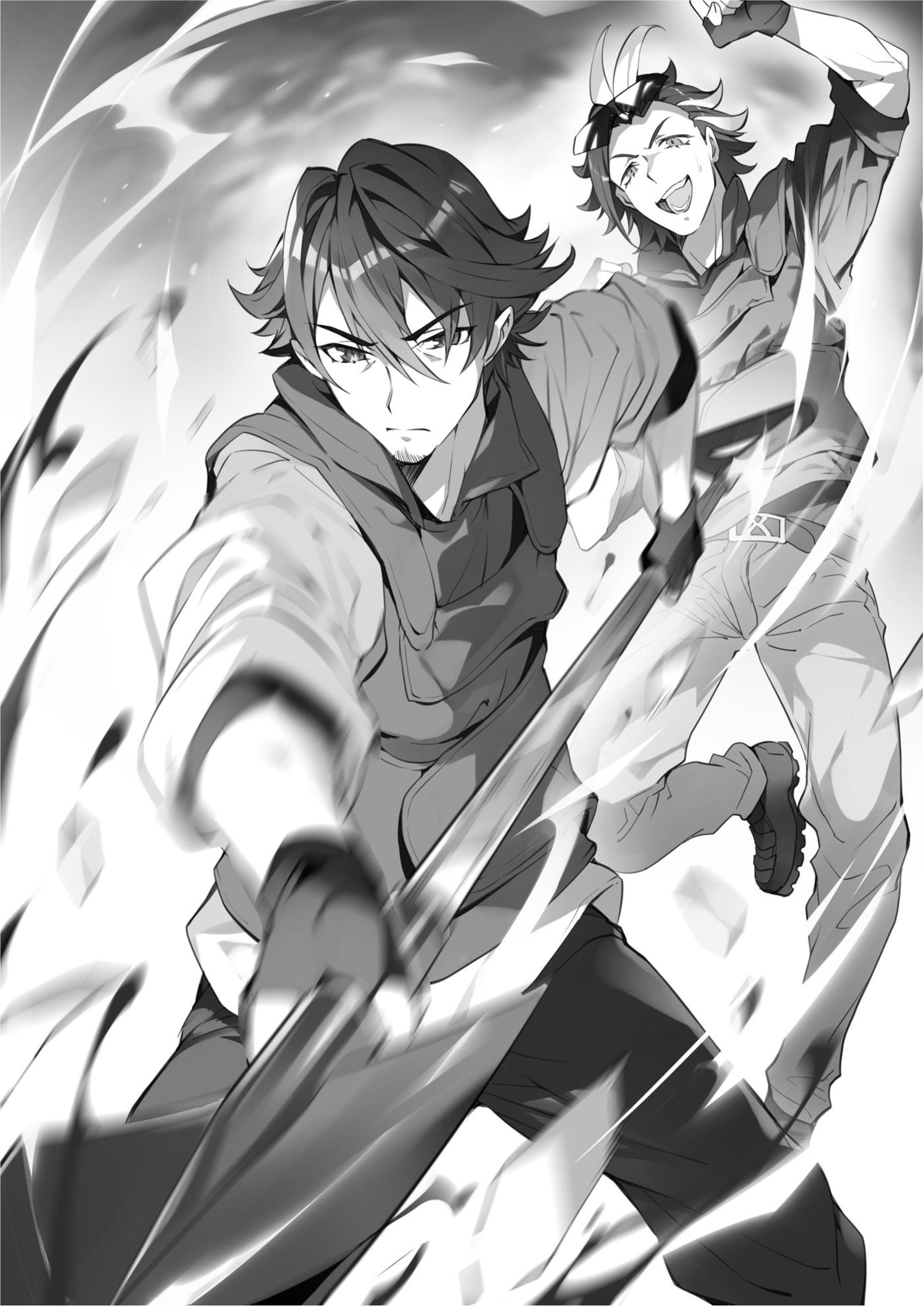 Dungeon Busters V1 Illustration - Megumi Novel