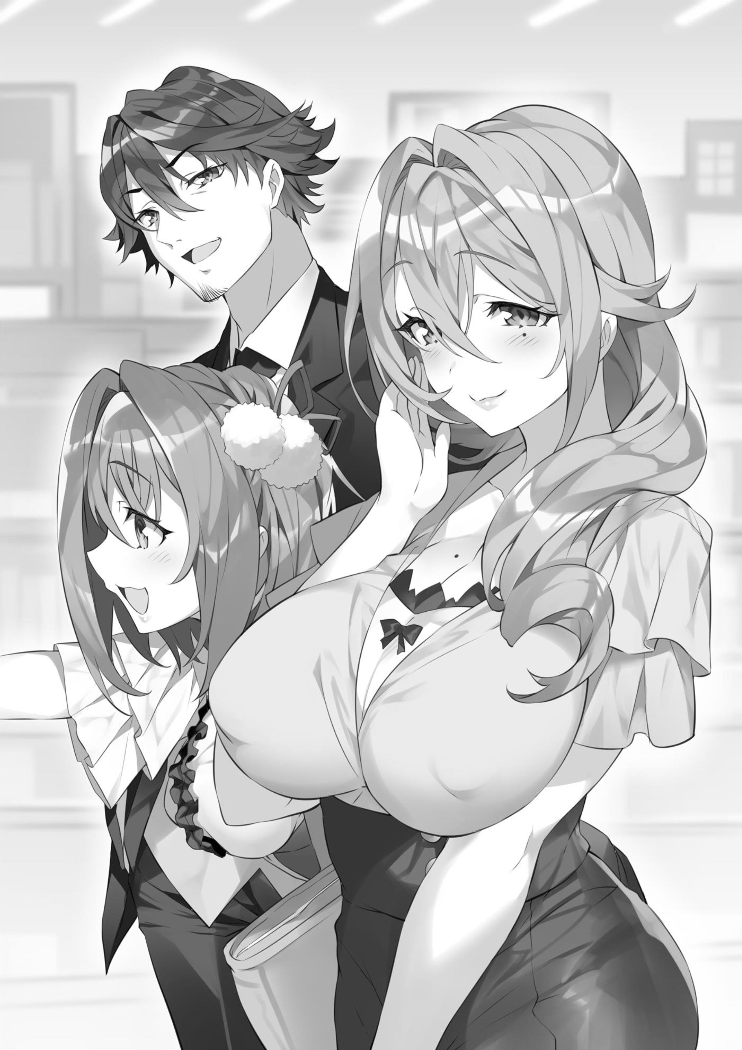 Dungeon Busters V3 Illustration - Megumi Novel